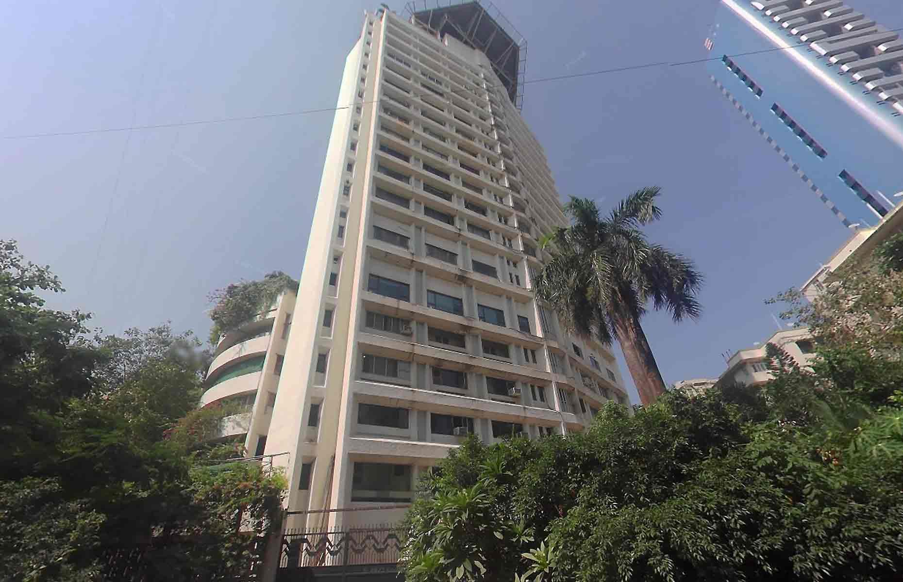 Mukesh Ambani's Sea Wind apartment block in Mumbai