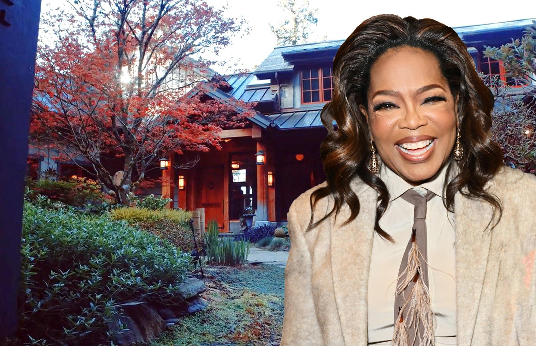 Tour the Queen of TV's spectacular residences