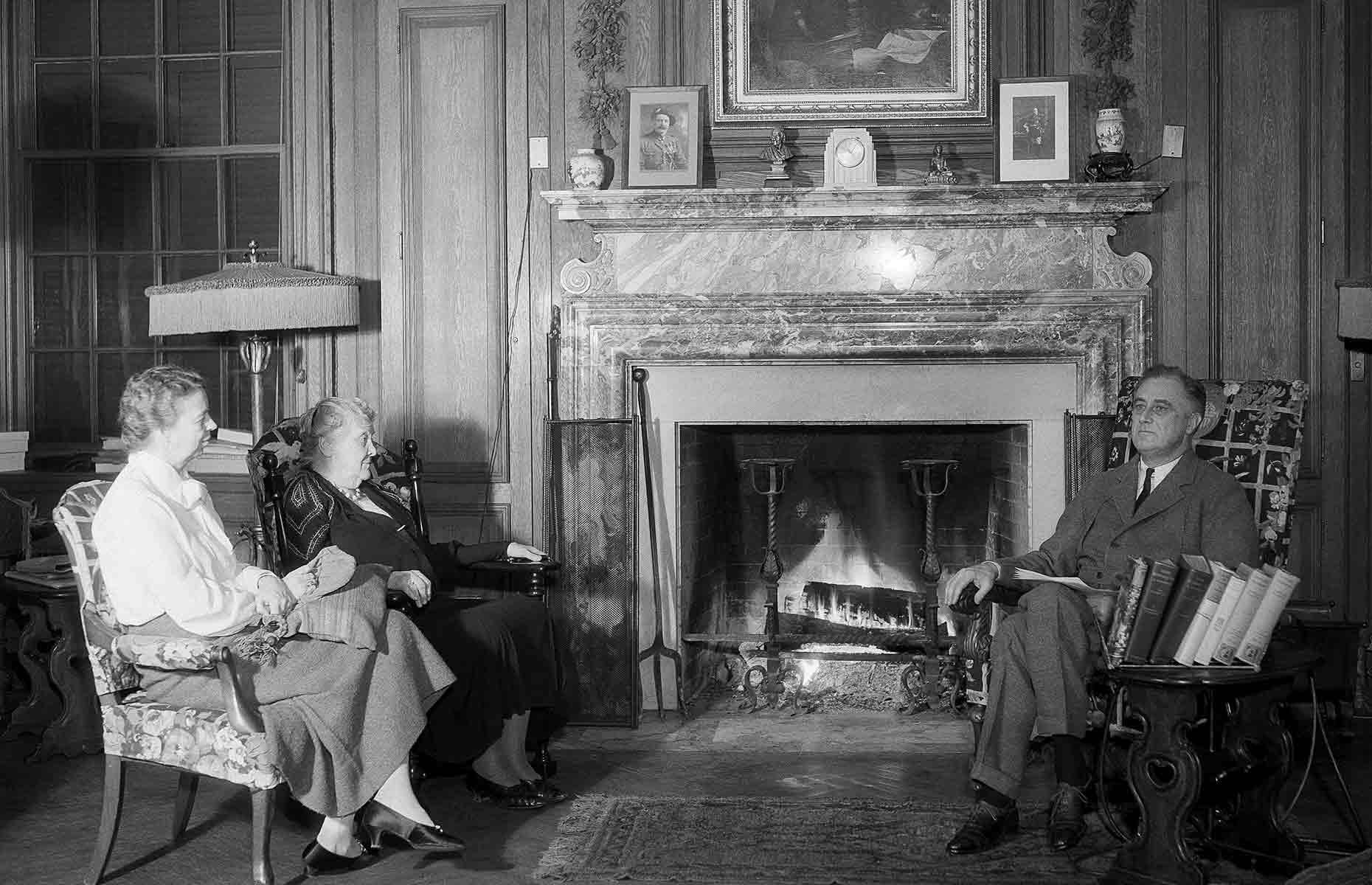 Franklin D. Roosevelt’s New York mansion