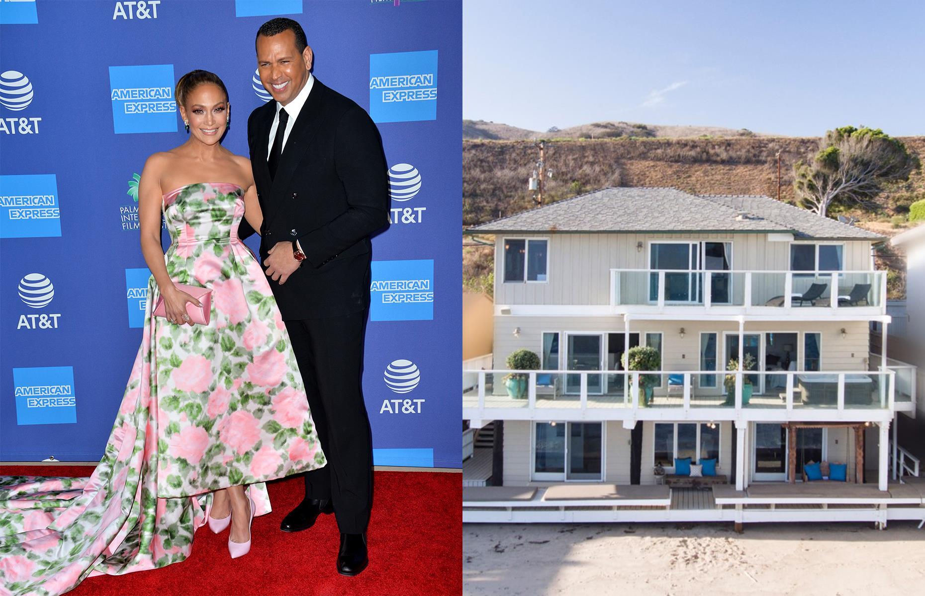 August: J.Lo and Alex Rodriguez's Malibu mansion
