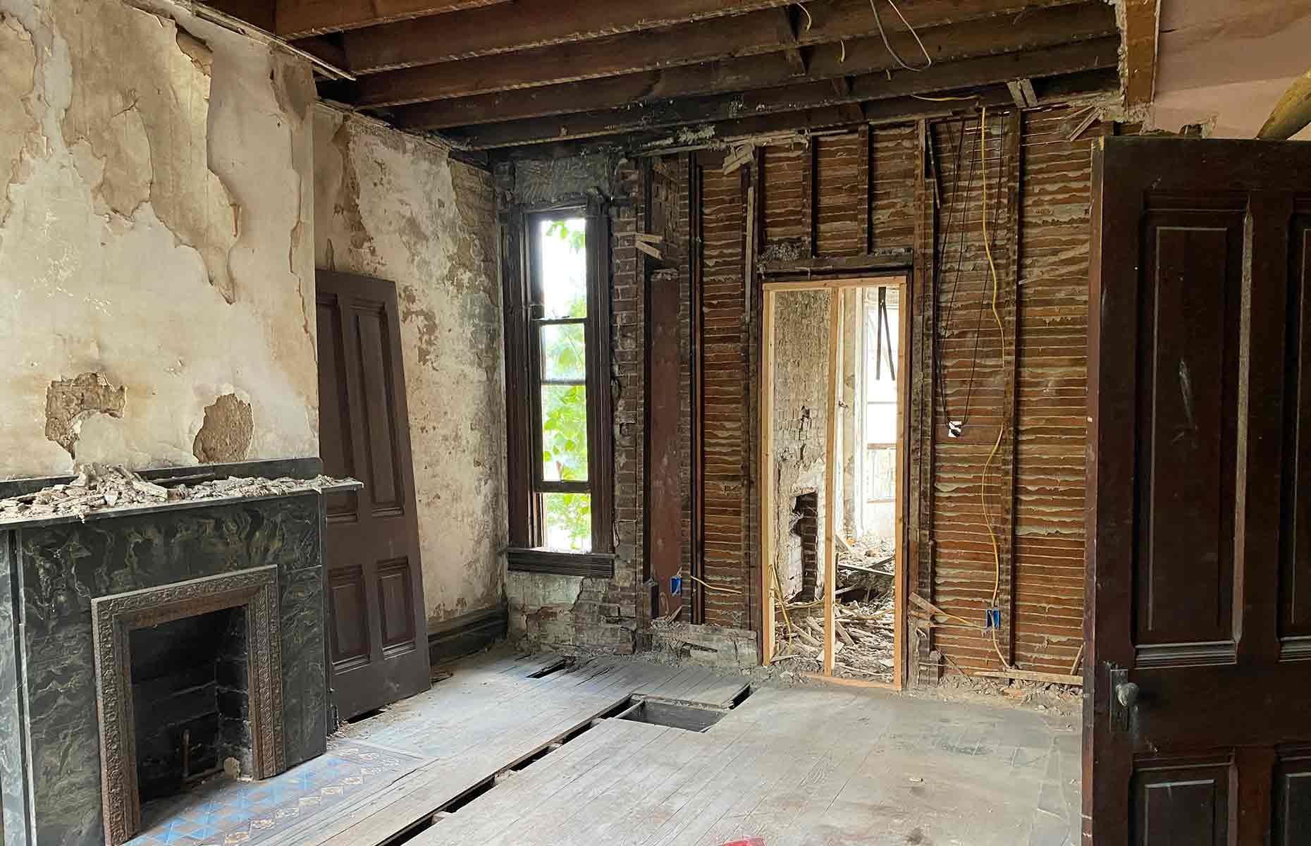 McClain House: In katastrophalem Zustand