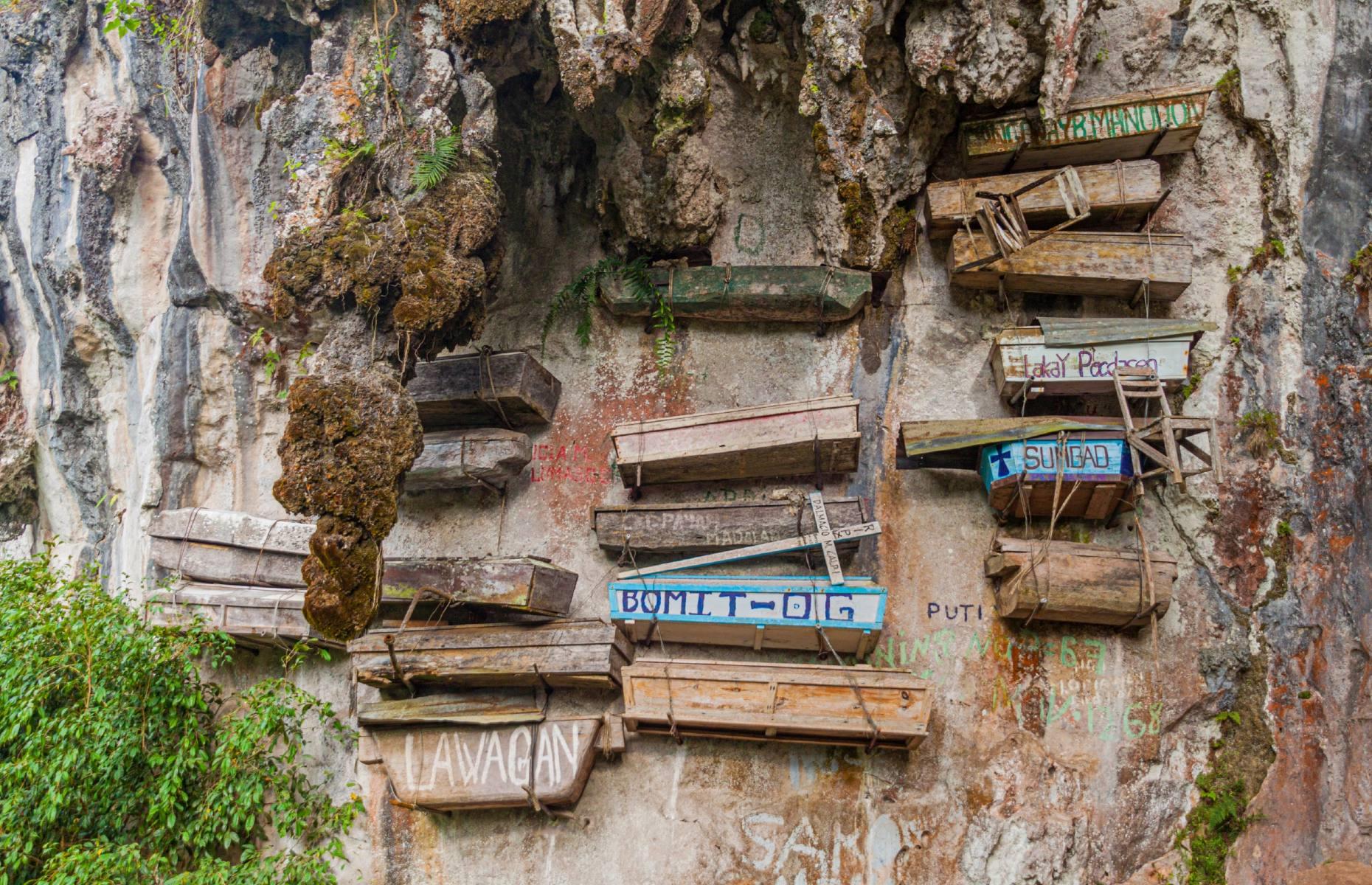 28. Hanging Coffins of Sagada, Philippines