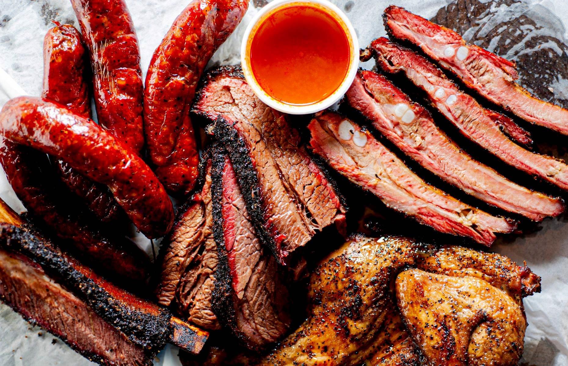 32. Barbecue from a non-barbecue restaurant  