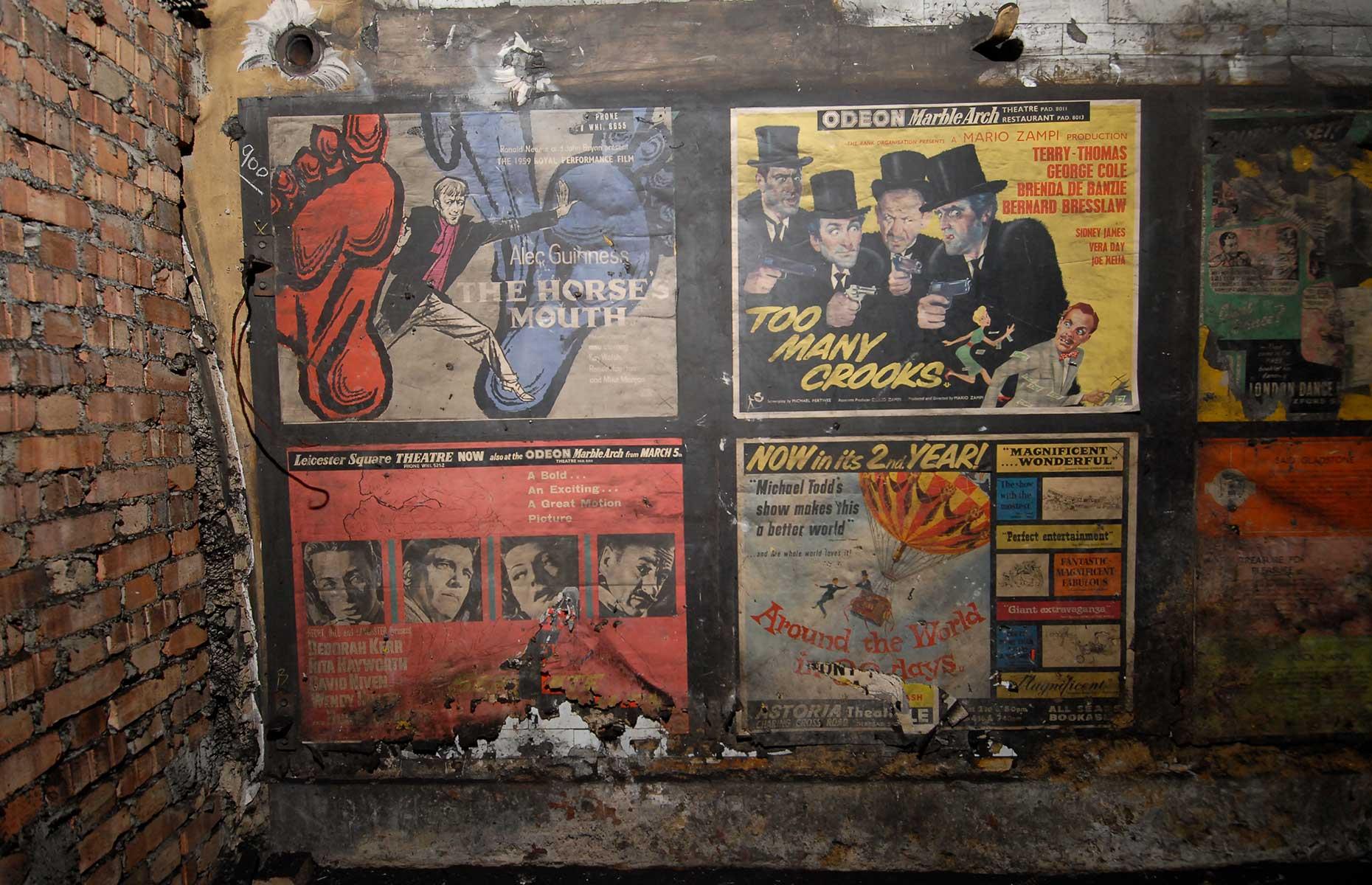 The 1960s are in full swing beneath Notting Hill Gate