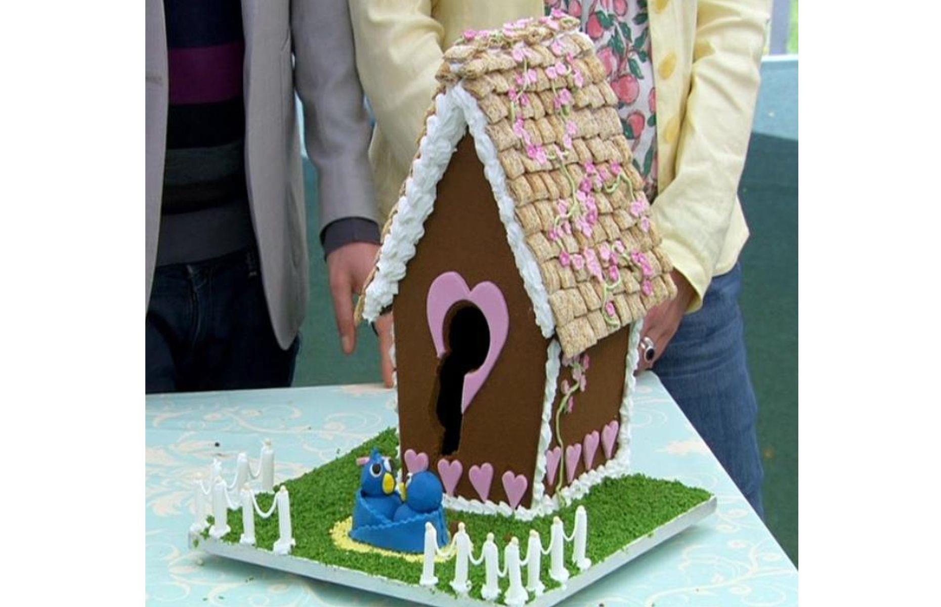 24: Brendan Lynch’s gingerbread birdhouse, 2012