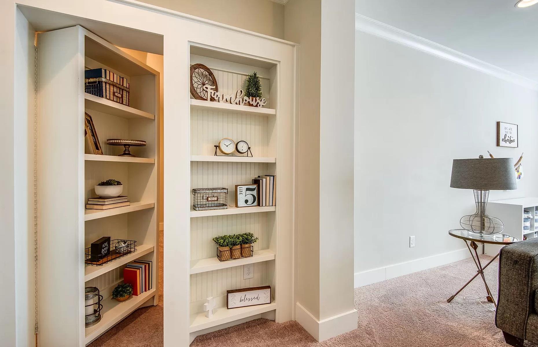 Clever covert spaces hidden from view