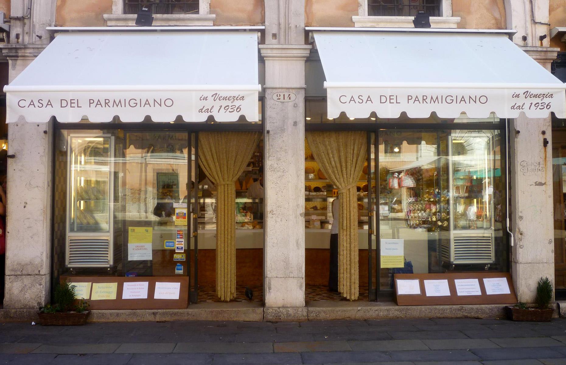 33. Aliani Casa del Parmigiano, Venice, Italy