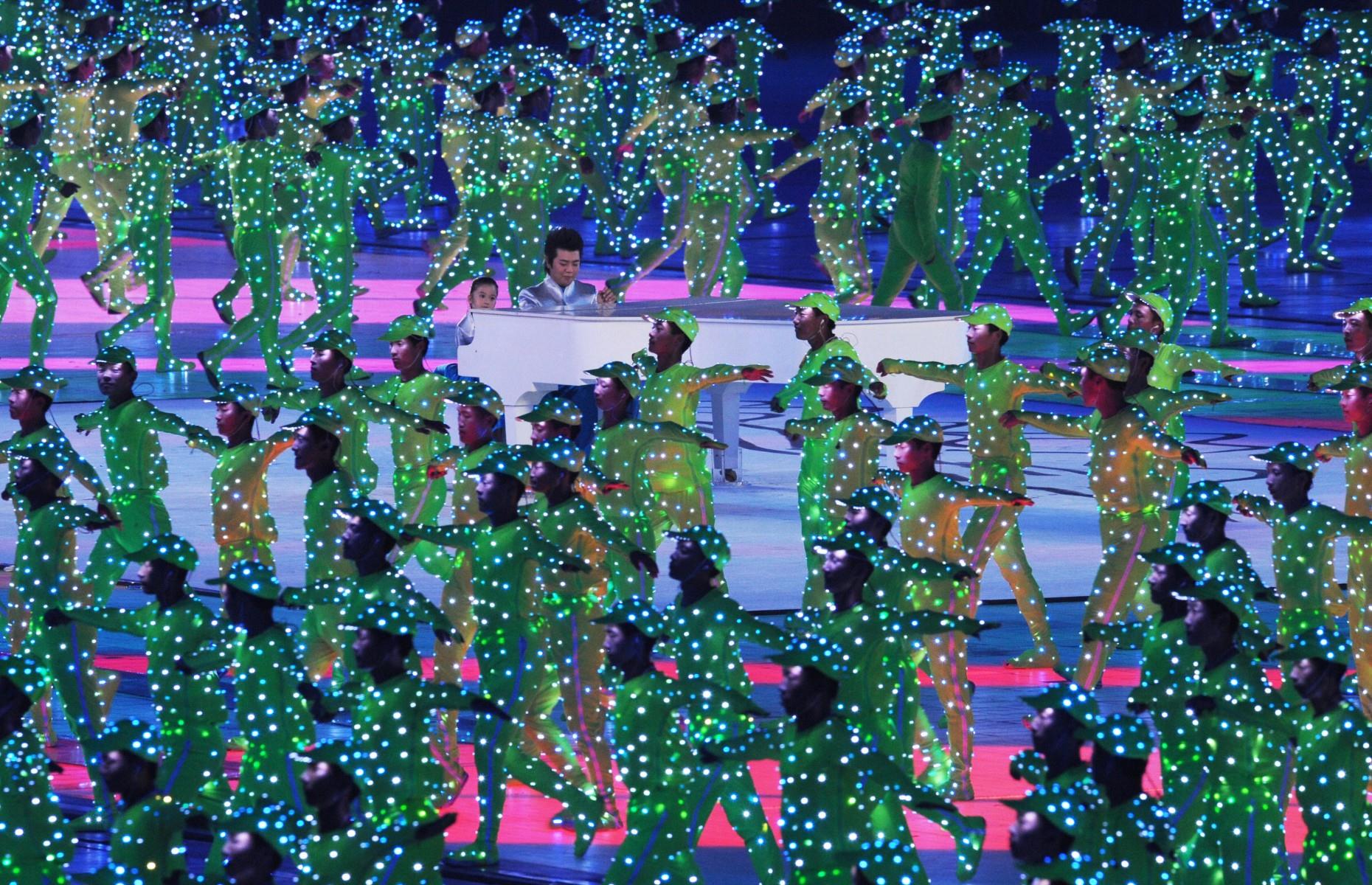 2008 Olympics opening ceremony Crystal Piano: $3.2 million (£2.4m)