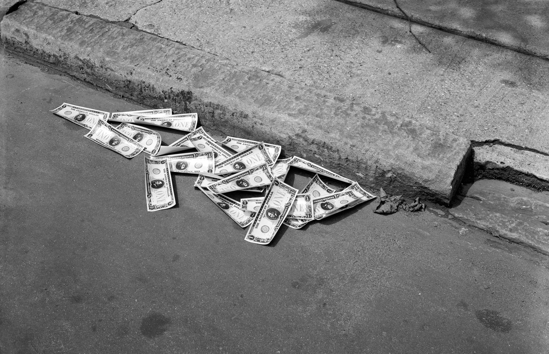 Depression-era cash and weapons in the walls