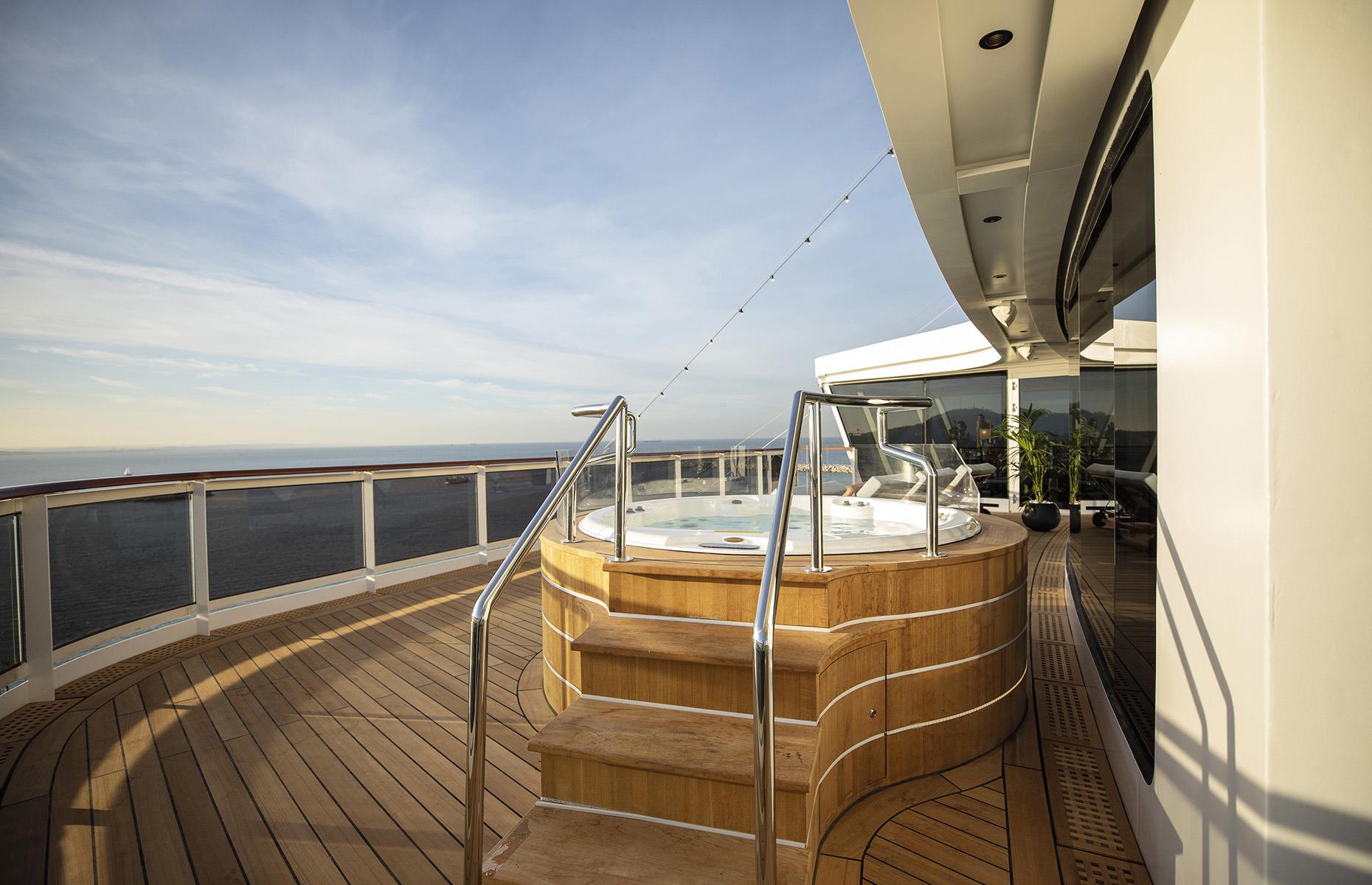 Seven Seas Grandeur has in-suite spas