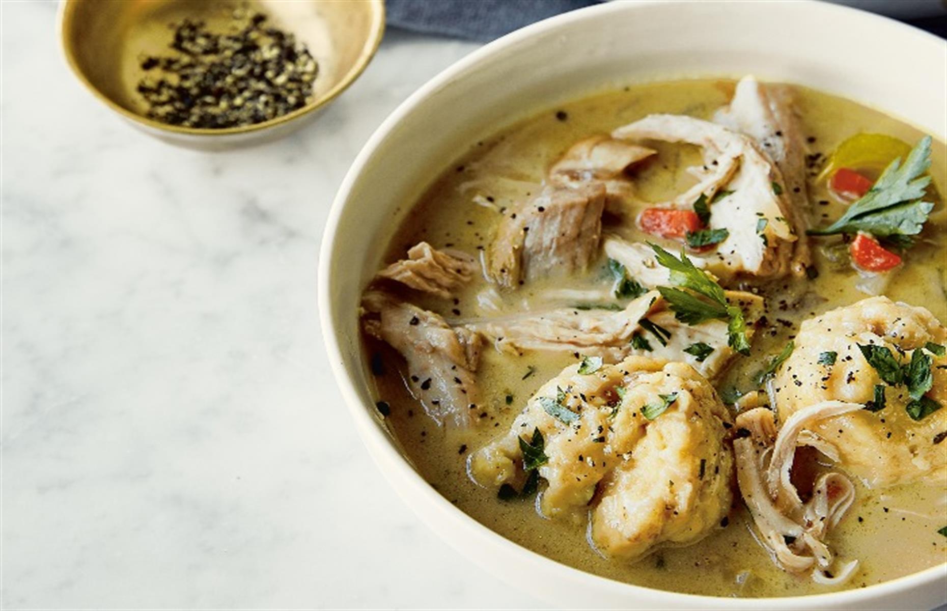 5. Chicken and dumpling soup