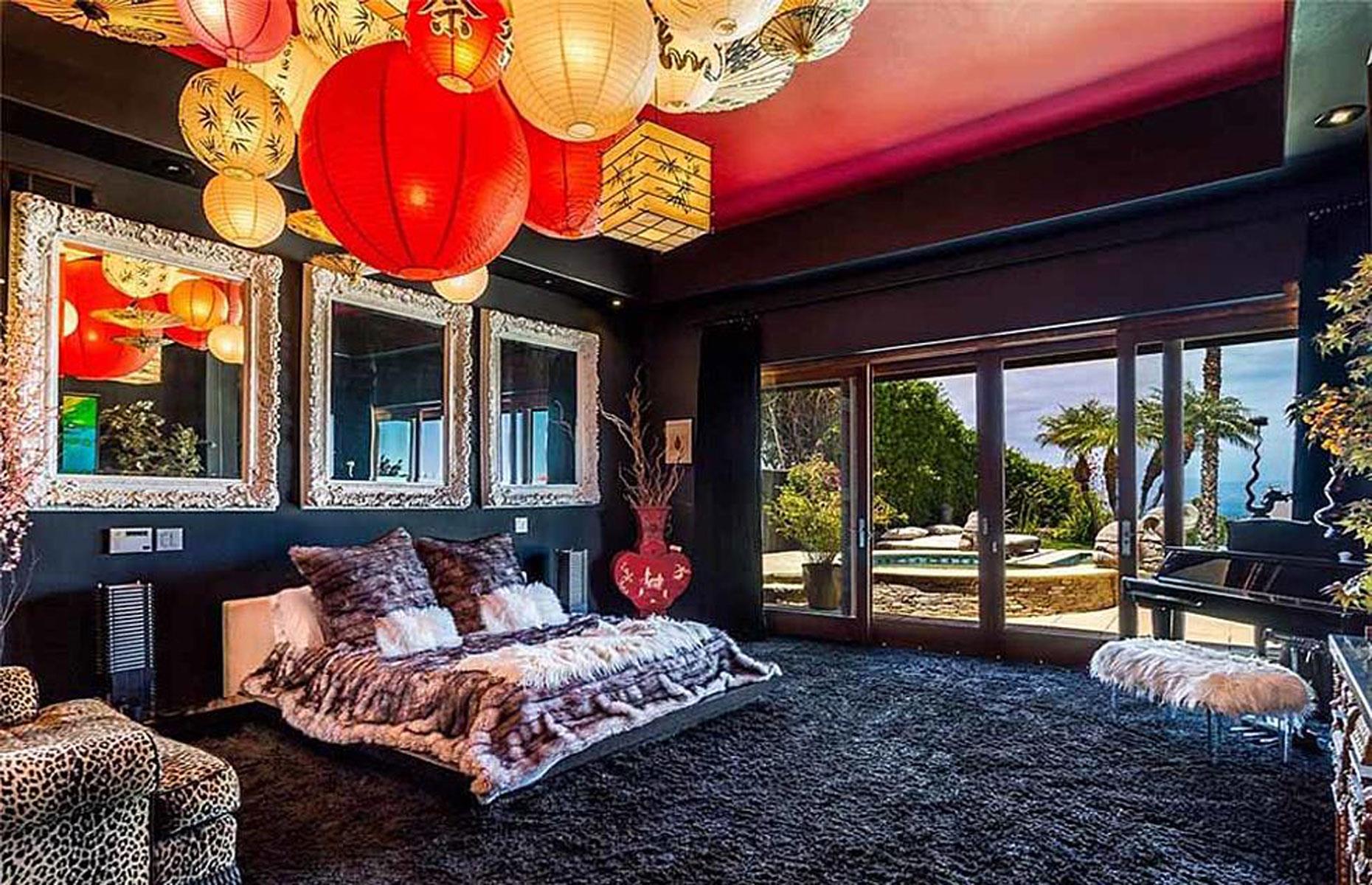 Tommy Lee's hillside villa, California, USA