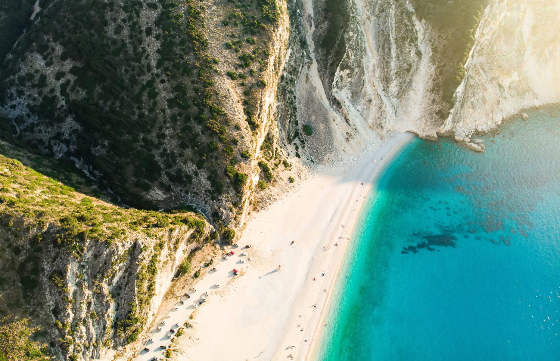 Myrtos Beach, Kefalonia, Greece