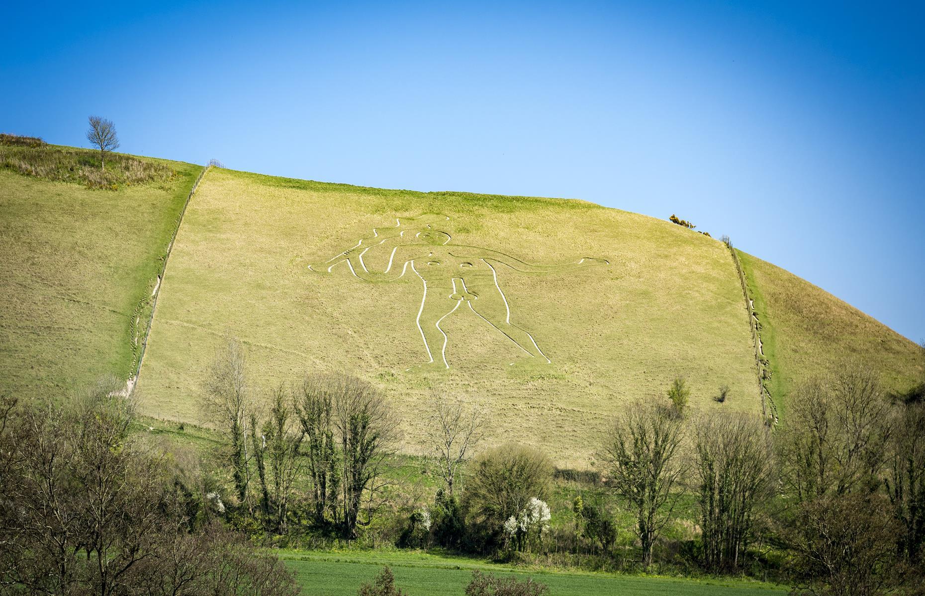 Cerne Abbas Giant, Dorset, England