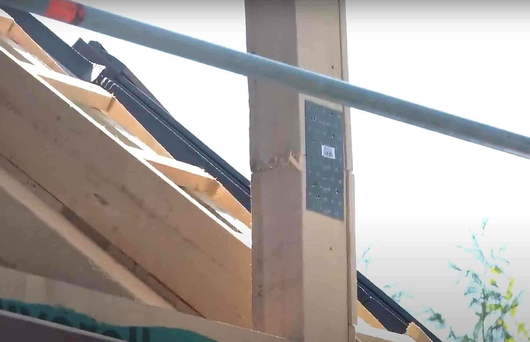 Goalkeeper took chainsaw to neighbour’s garage over obstructed view