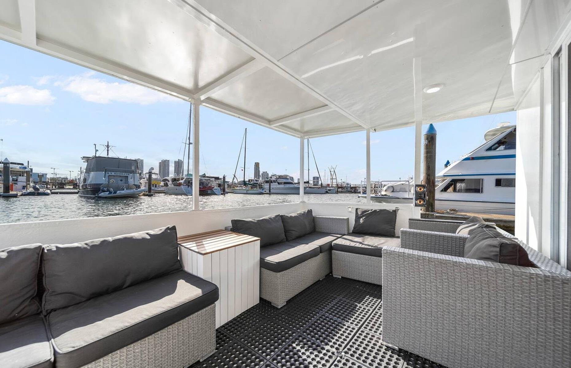 Gold Coast floating home, Queensland, Australia