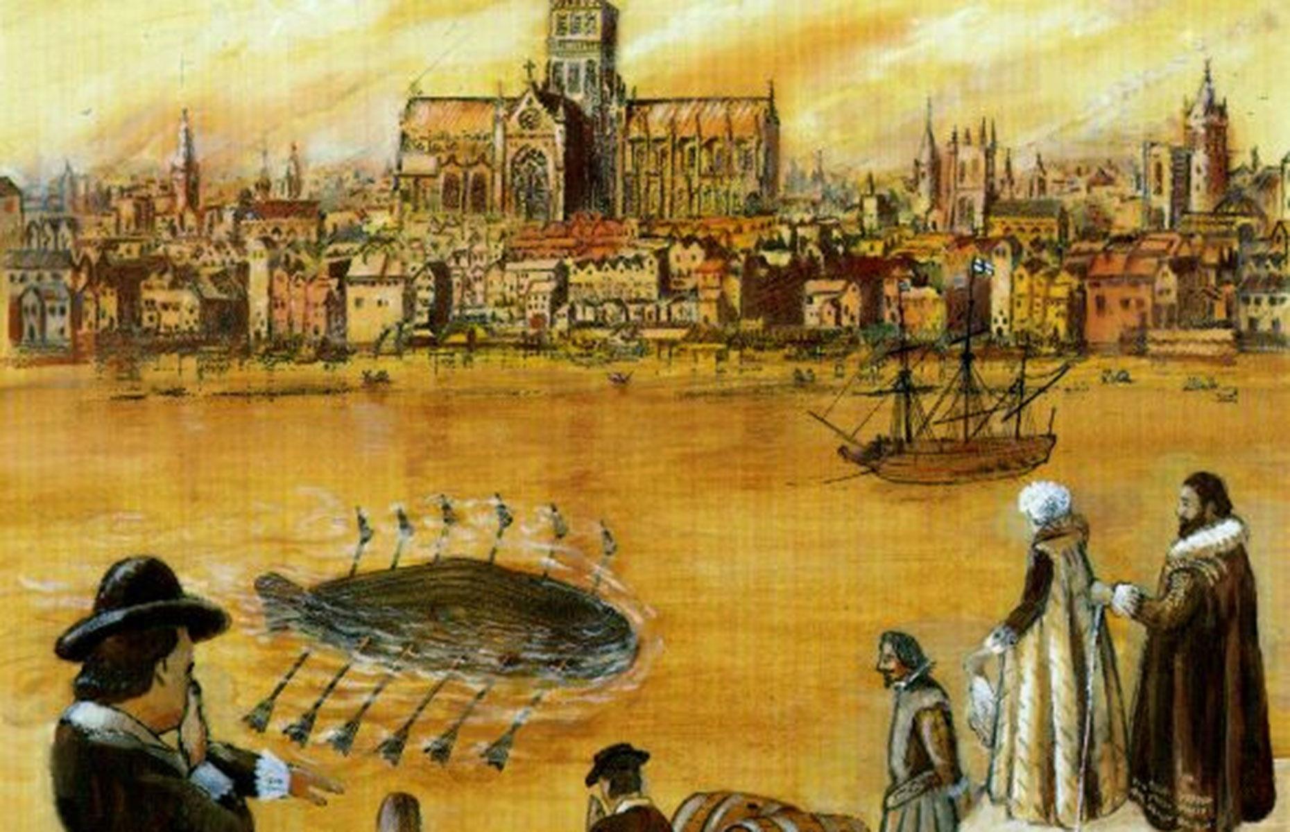 Drebbel submarine, c.1620 
