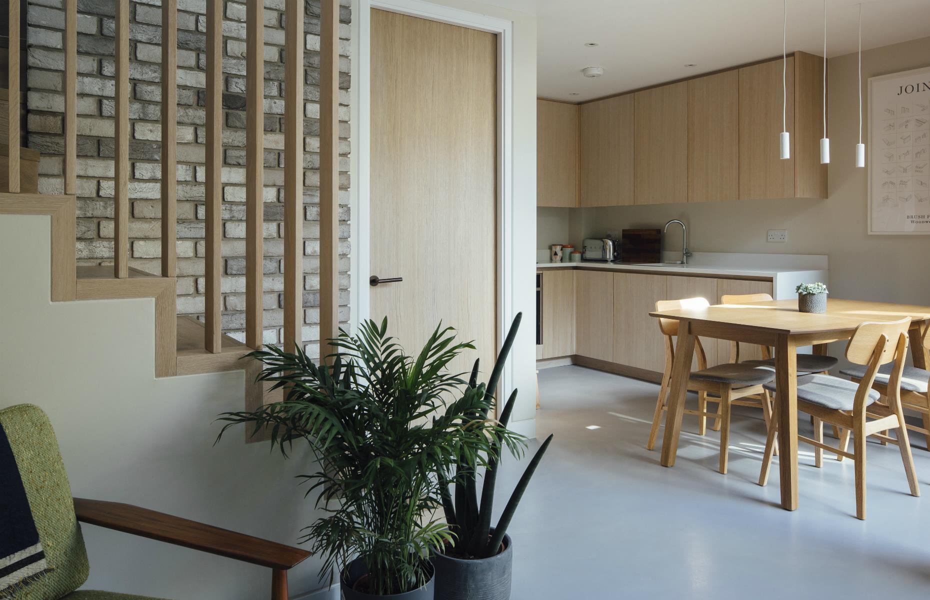 Converted garage, London, UK