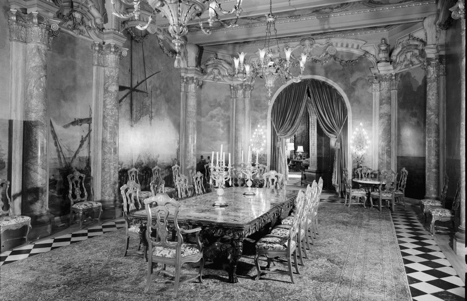 The dining table took a year to make