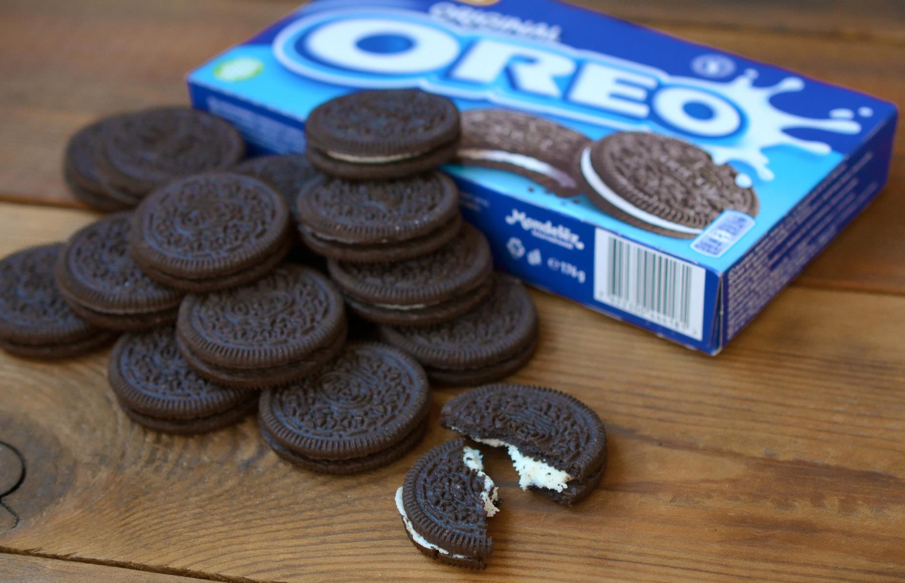 Oreos' cookie-to-crème ratio is 71:29