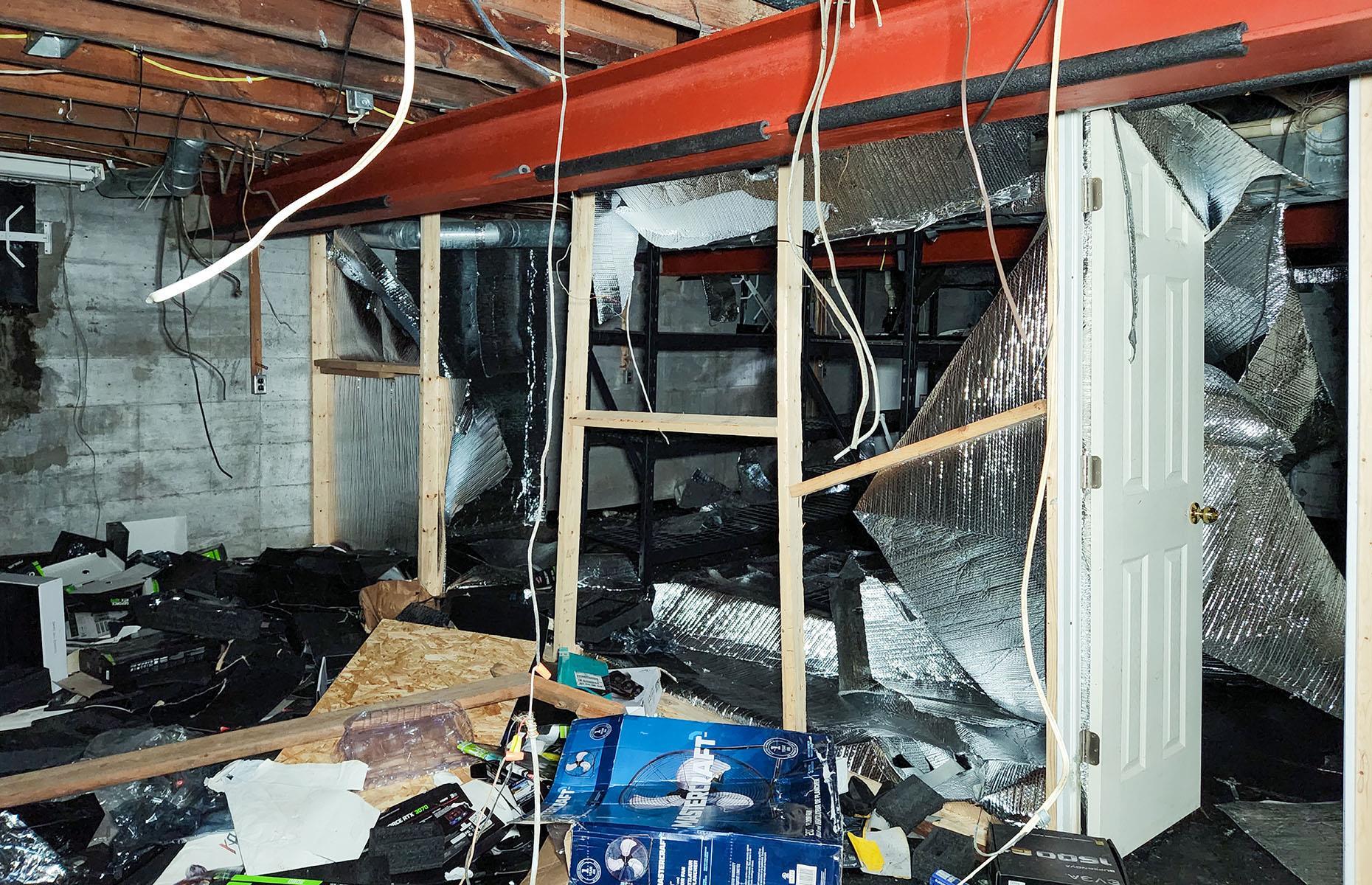 Crypto millionaire's lost mansion: a surprise in the basement