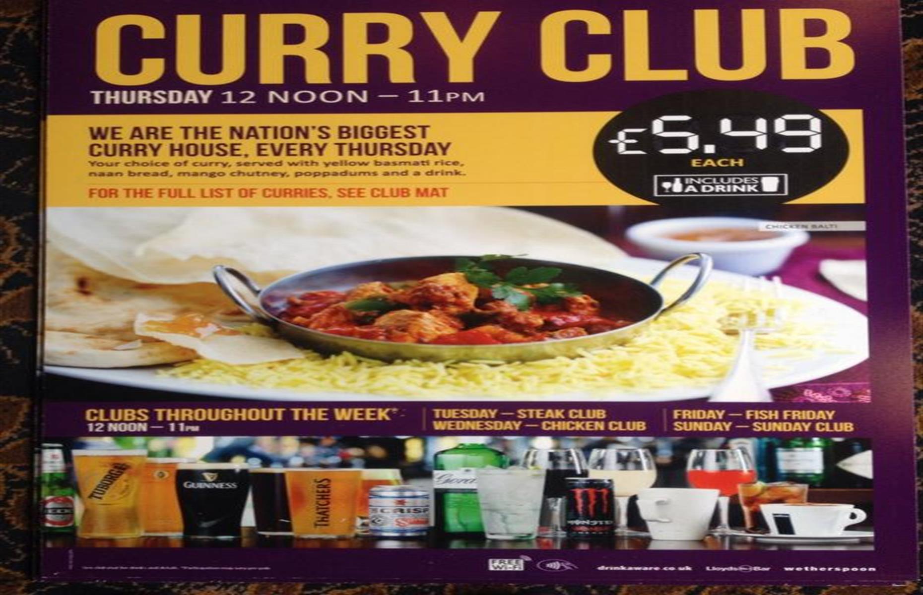 Curry Club comes to town