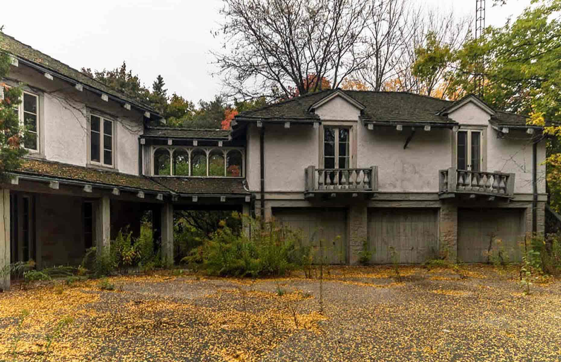 This abandoned woodland home hosted royals and world leaders