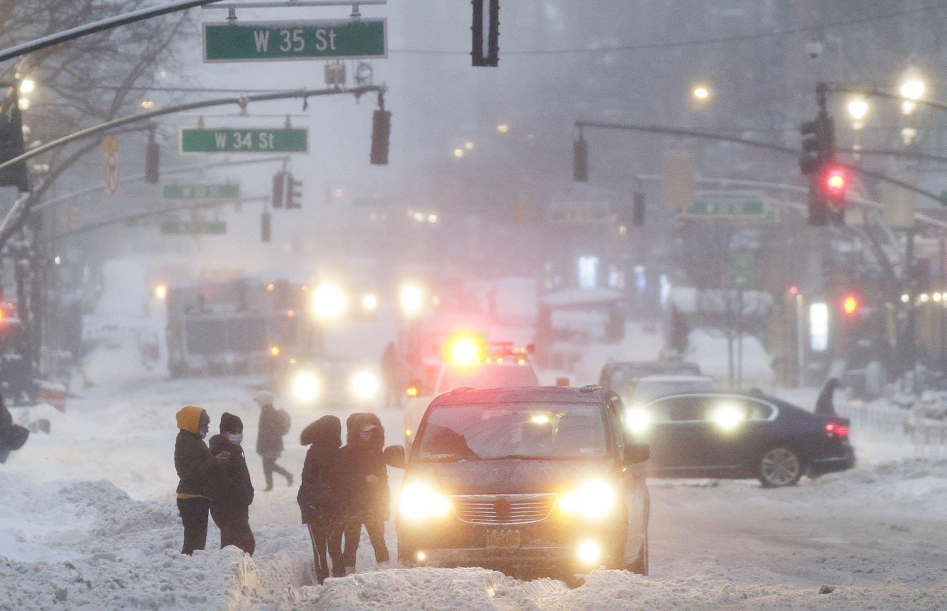 2021: Groundhog Day nor'easter, US Northeast