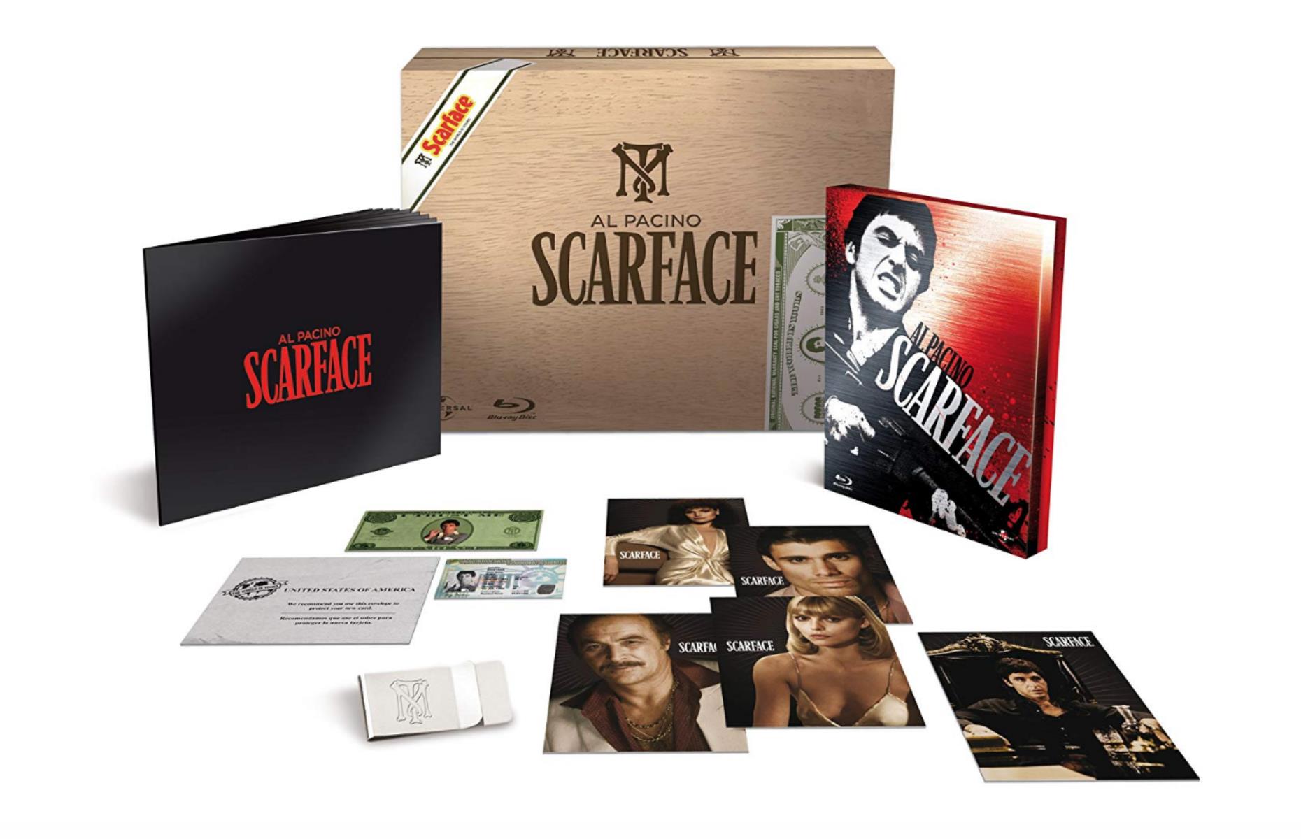 Montana collection edition. Коллекционное издание DVD. Коллекционное издание DVD бокс. Лицо со шрамом Blu ray. Scarface настольная игра.