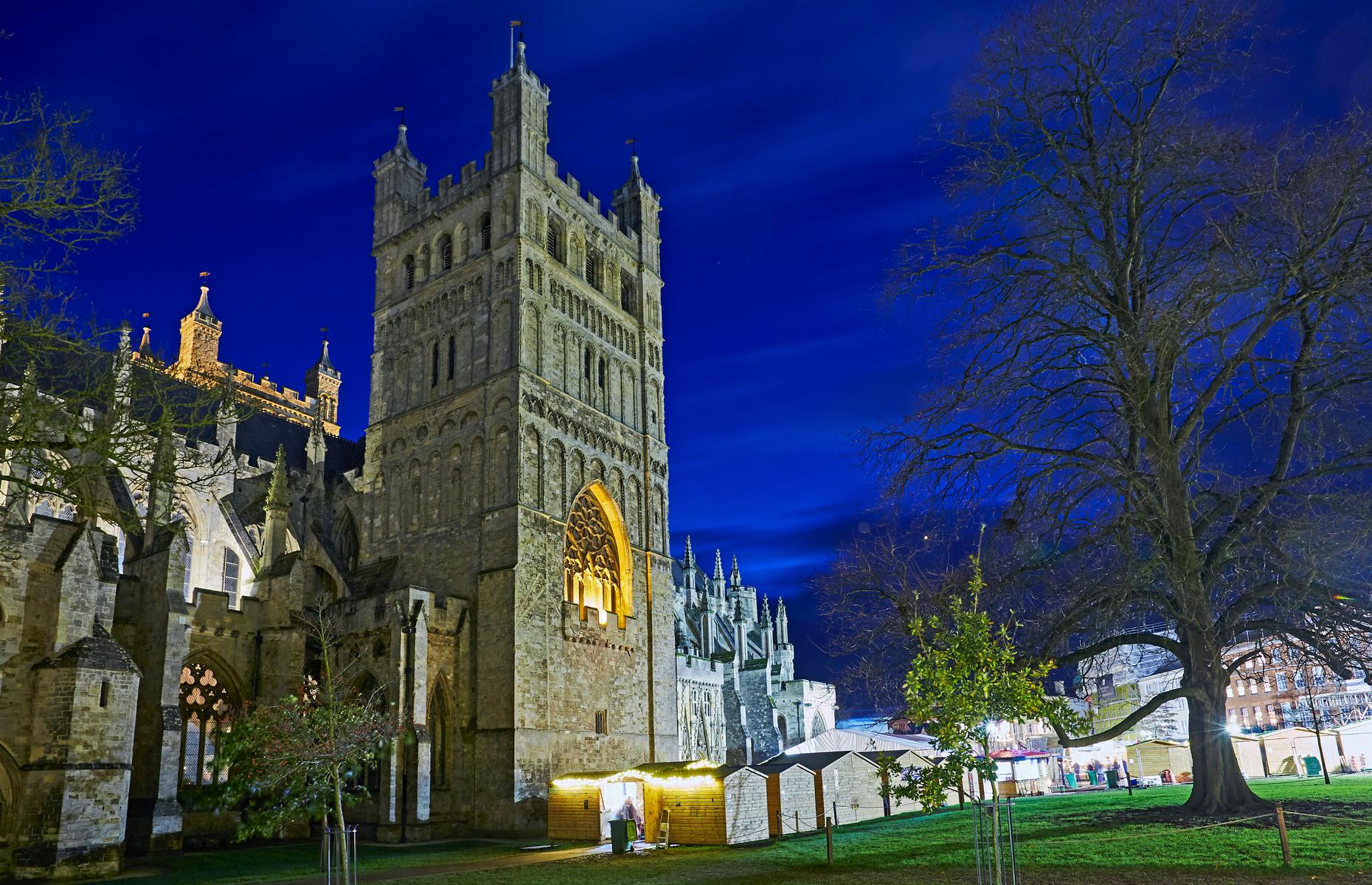 Exeter Cathedral Christmas Market, Exeter, Devon