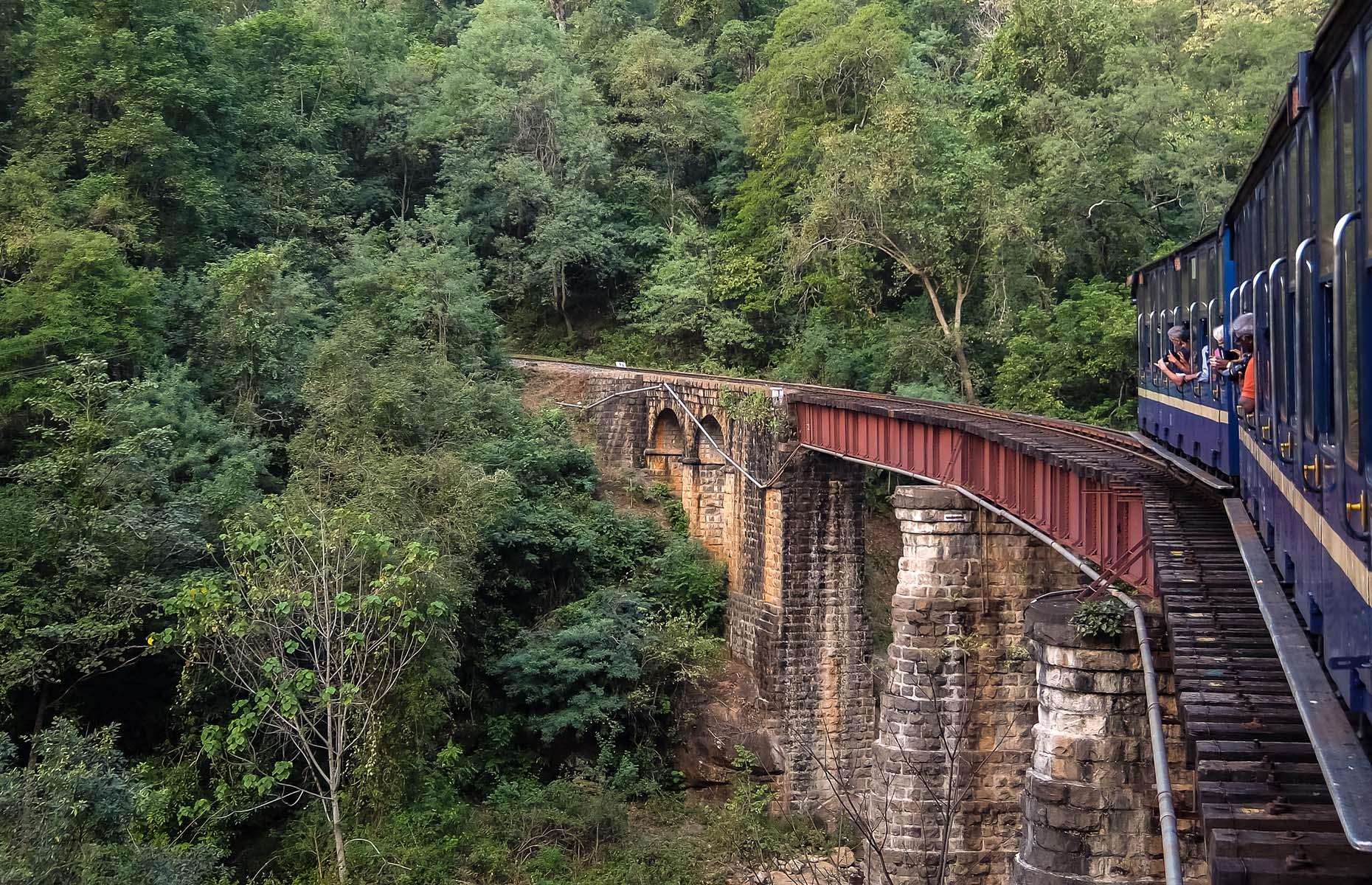 2. Nilgiri Mountain Railway, India