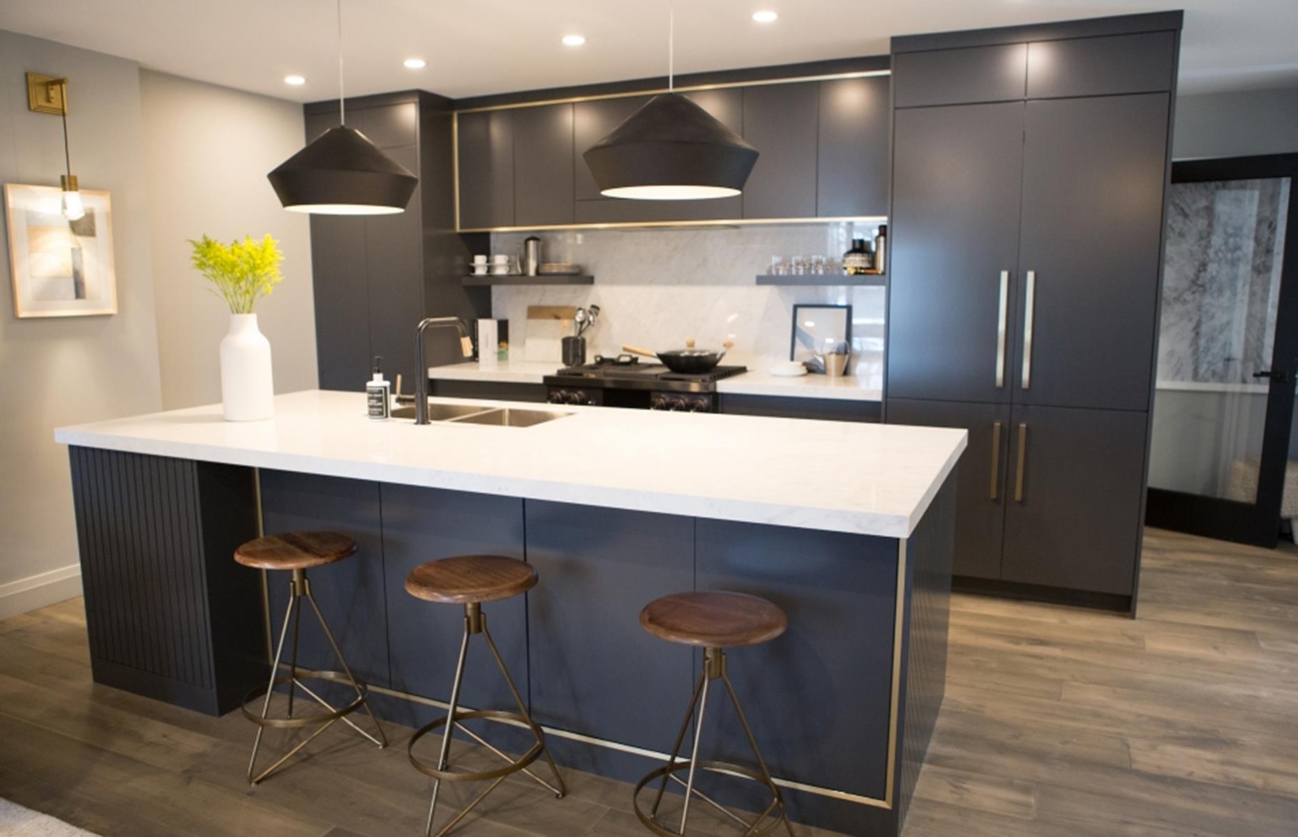 After: an open on-trend space