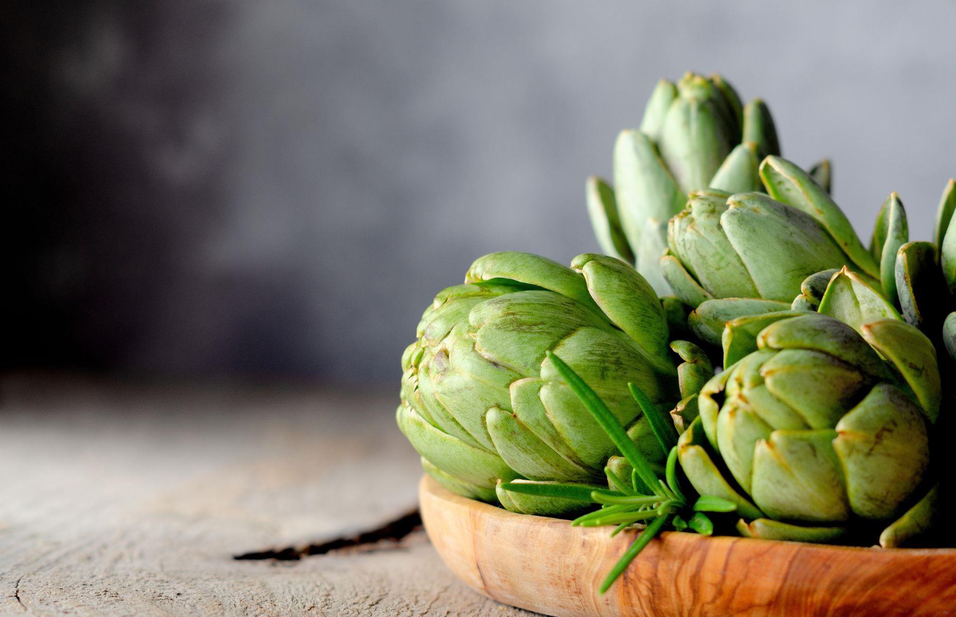 7. Globe artichokes 