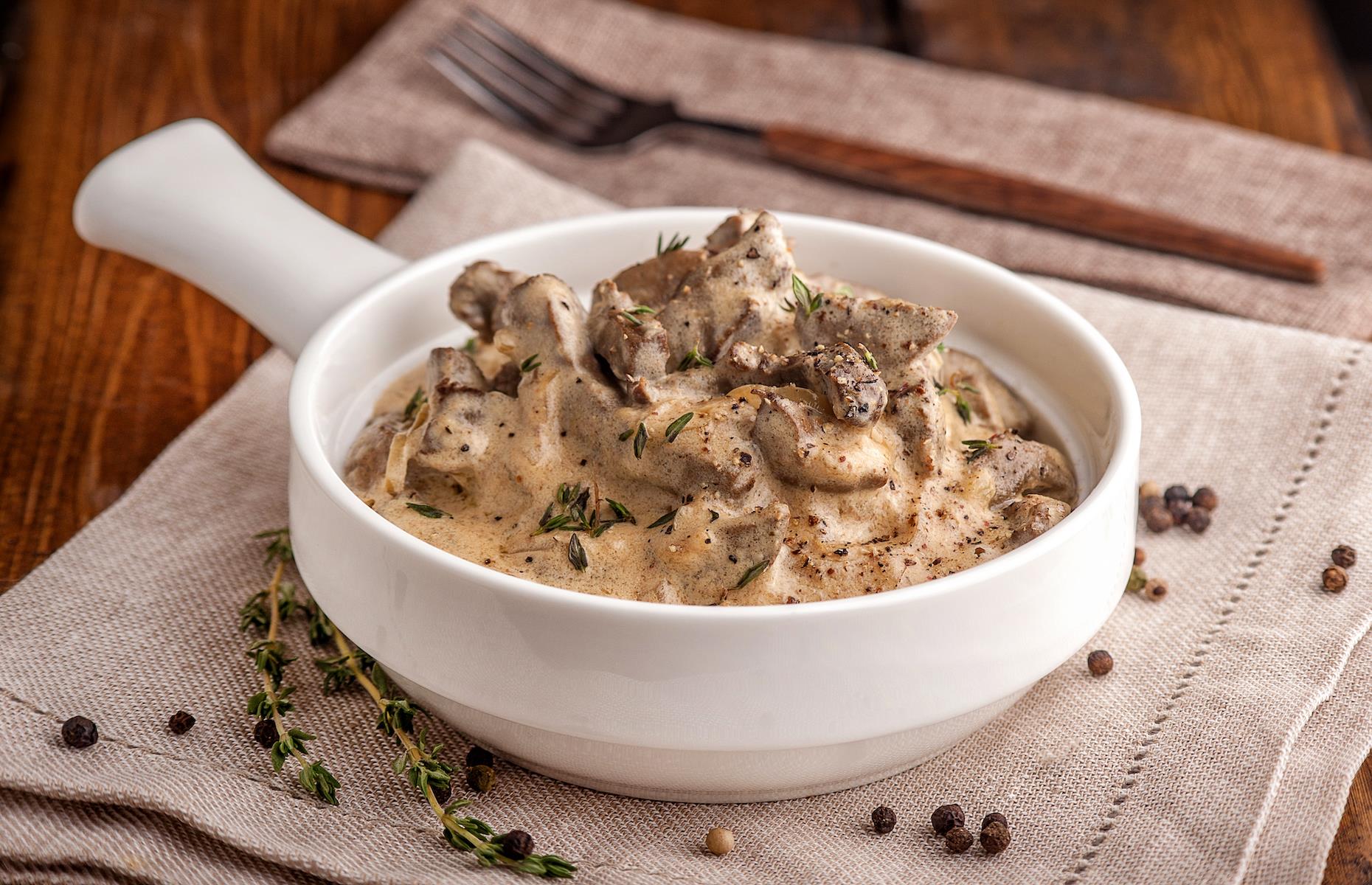 20. Beef Stroganoff
