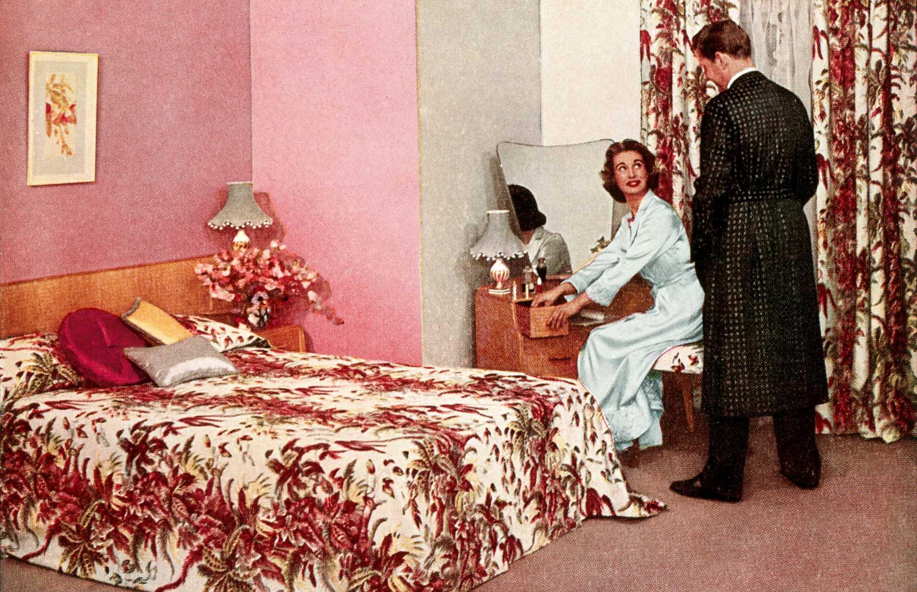 1950s: the bedroom