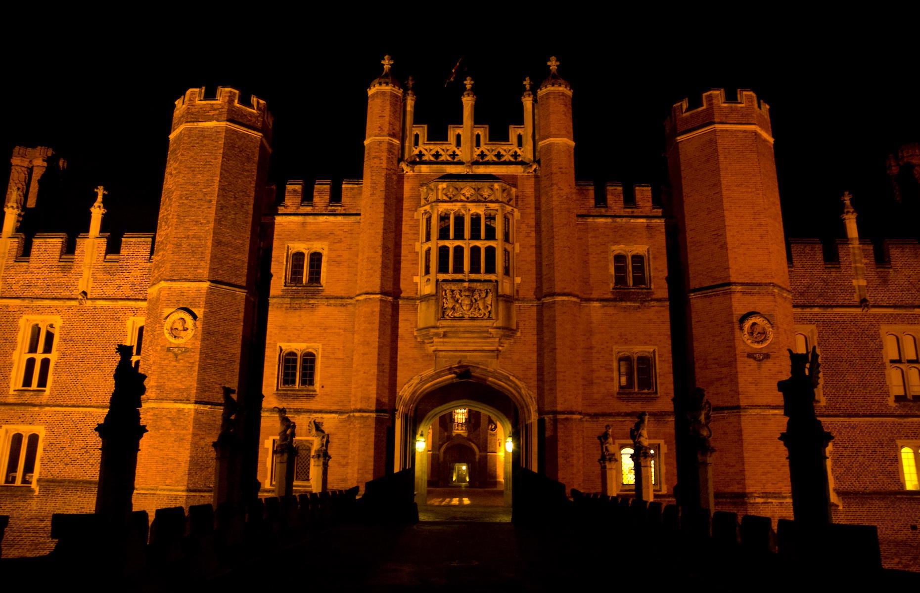 Halloween at Hampton Court Palace, Surrey, England