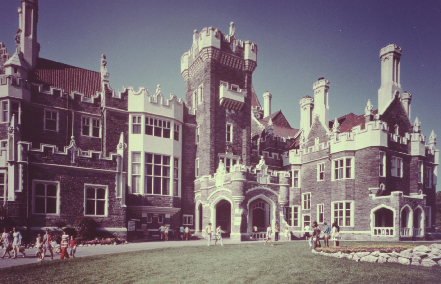 Then: Casa Loma, Toronto, Ontario