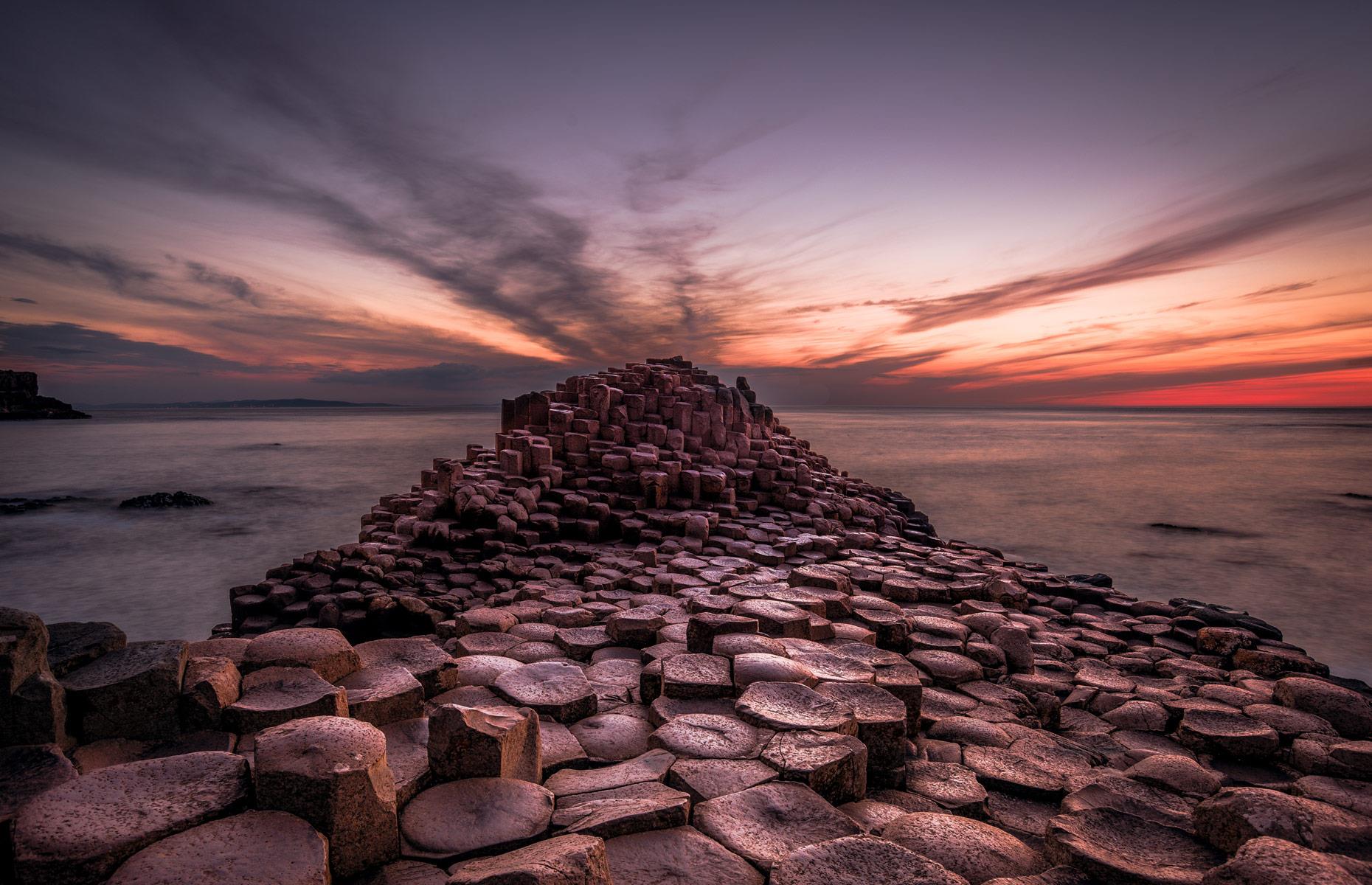 Giant's Causeway, County Antrim, Northern Ireland, UK