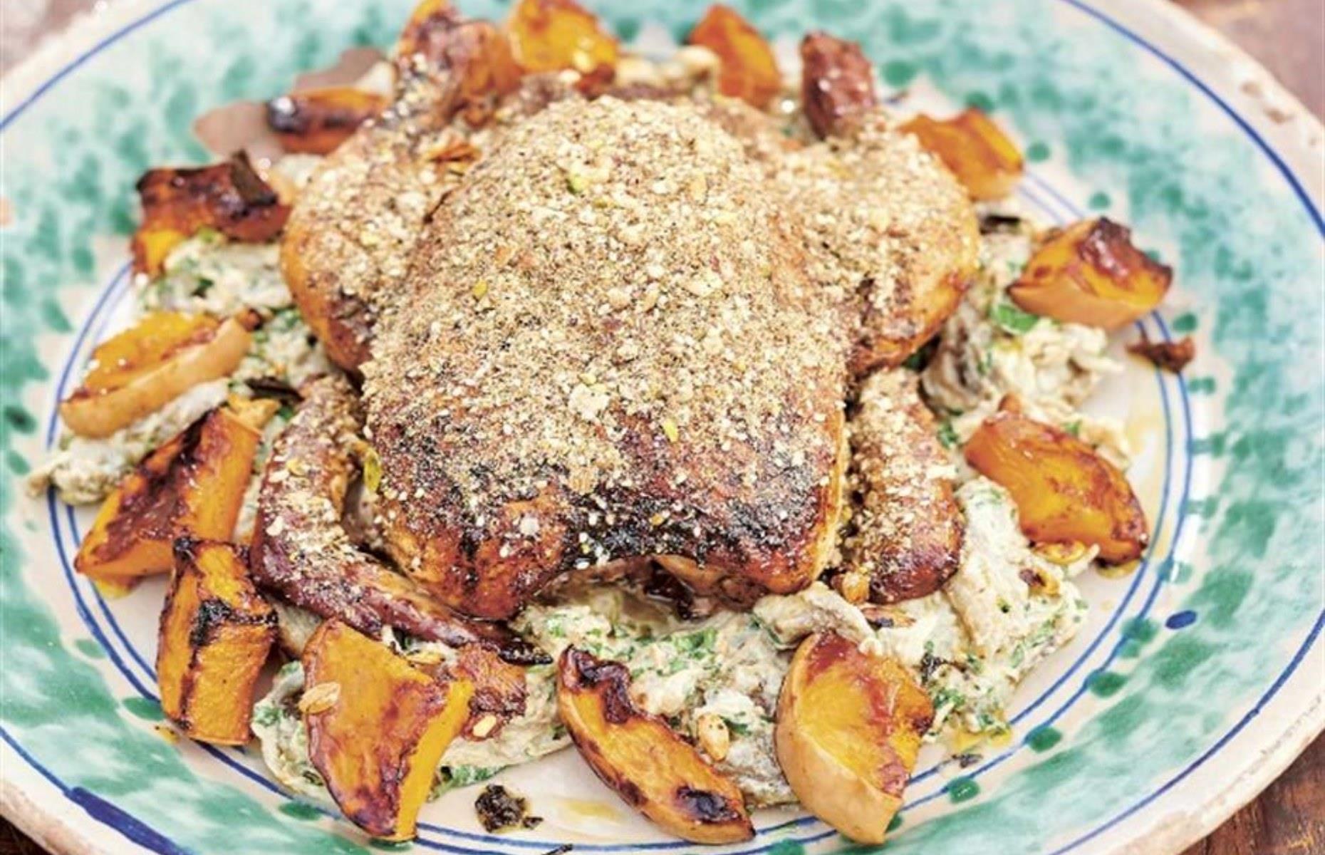 11. Brathähnchen mit Dukkah