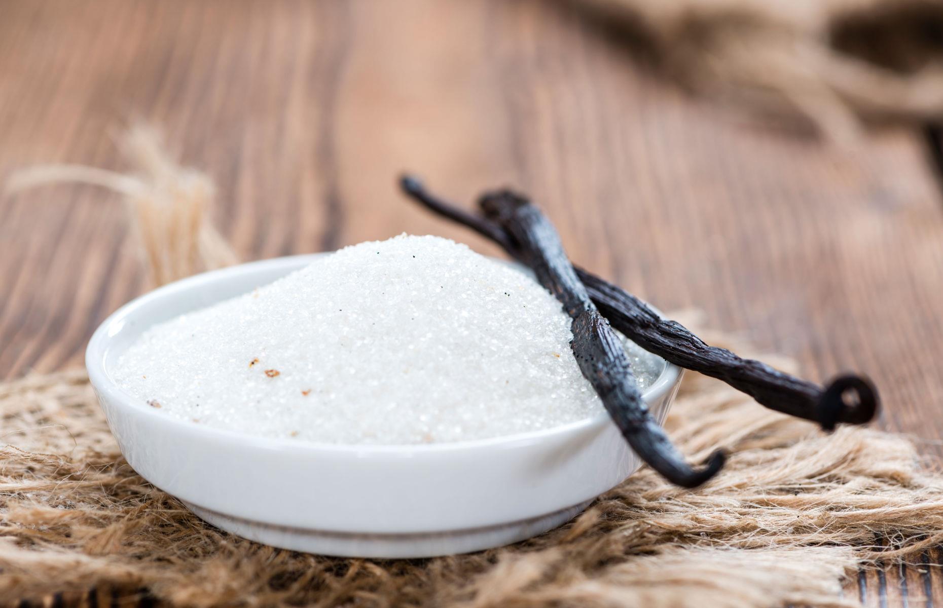 Replace vanilla extract with homemade vanilla sugar