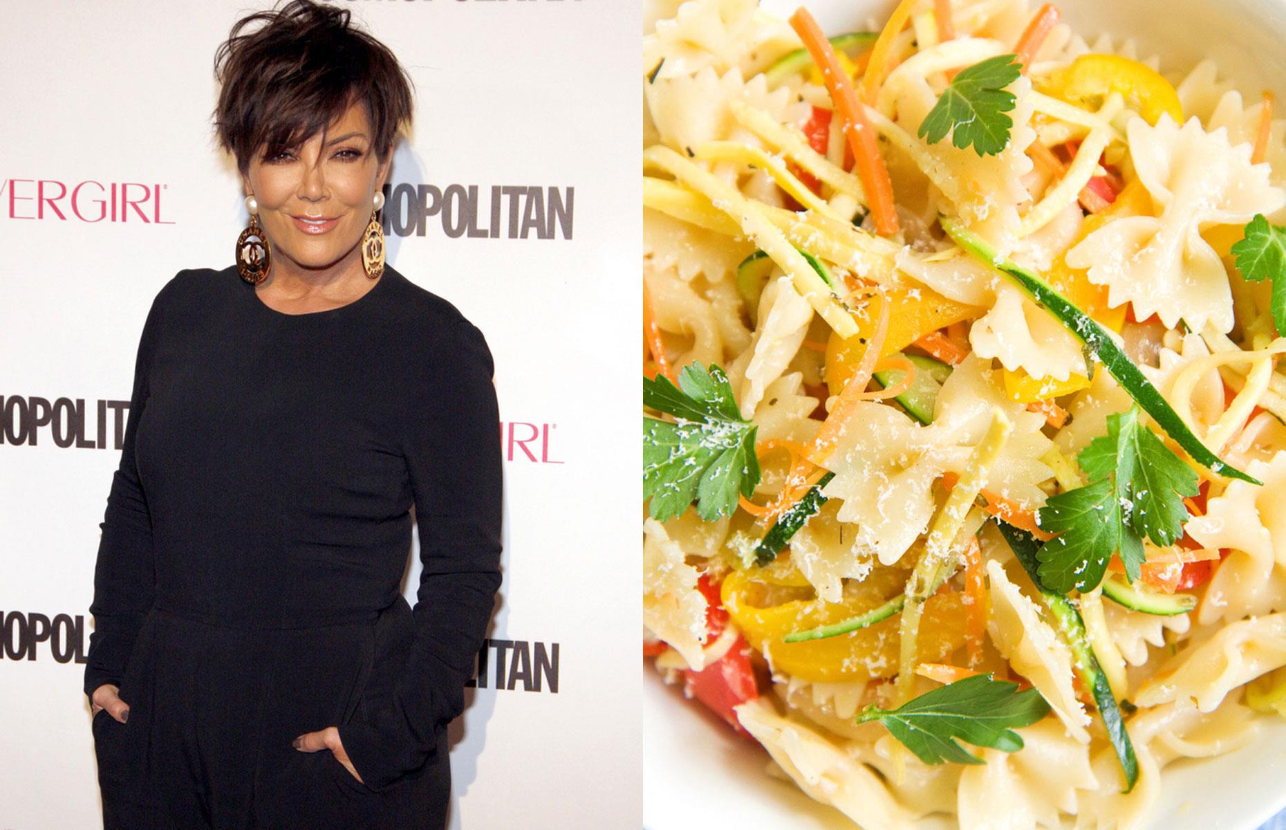 Kris Jenner’s Pasta Primavera recipe