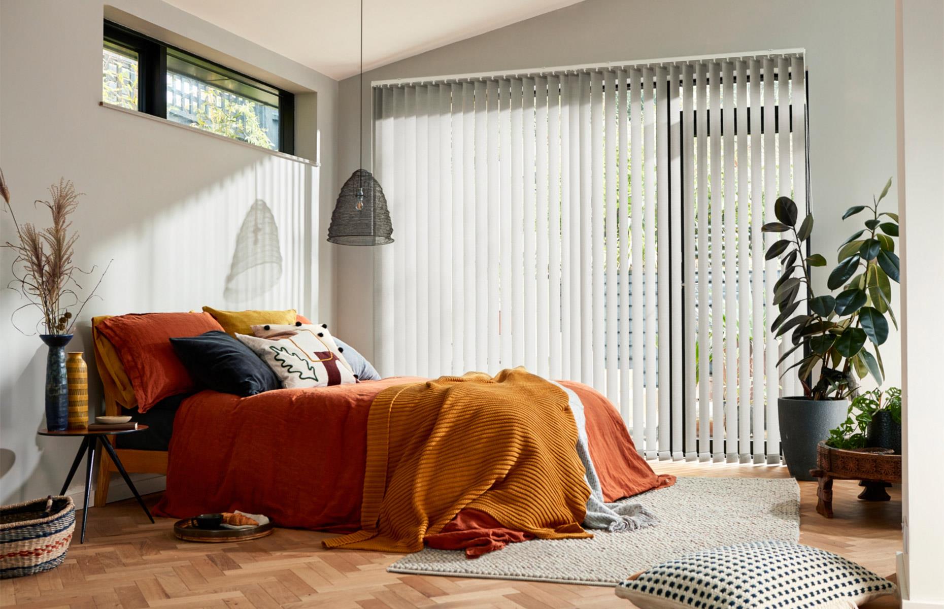 Vibrant vertical blinds