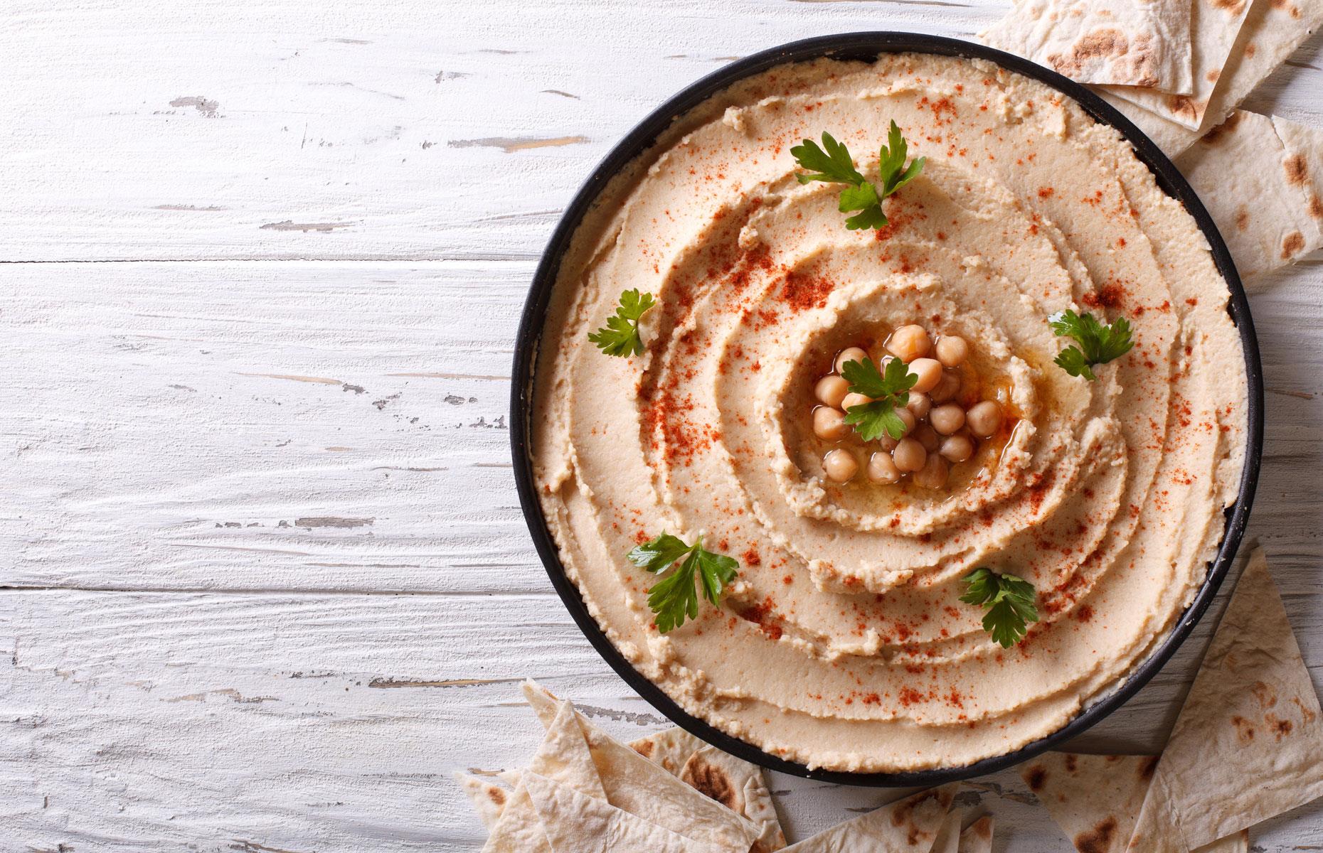 Houmous dip prices are up due to poor harvests