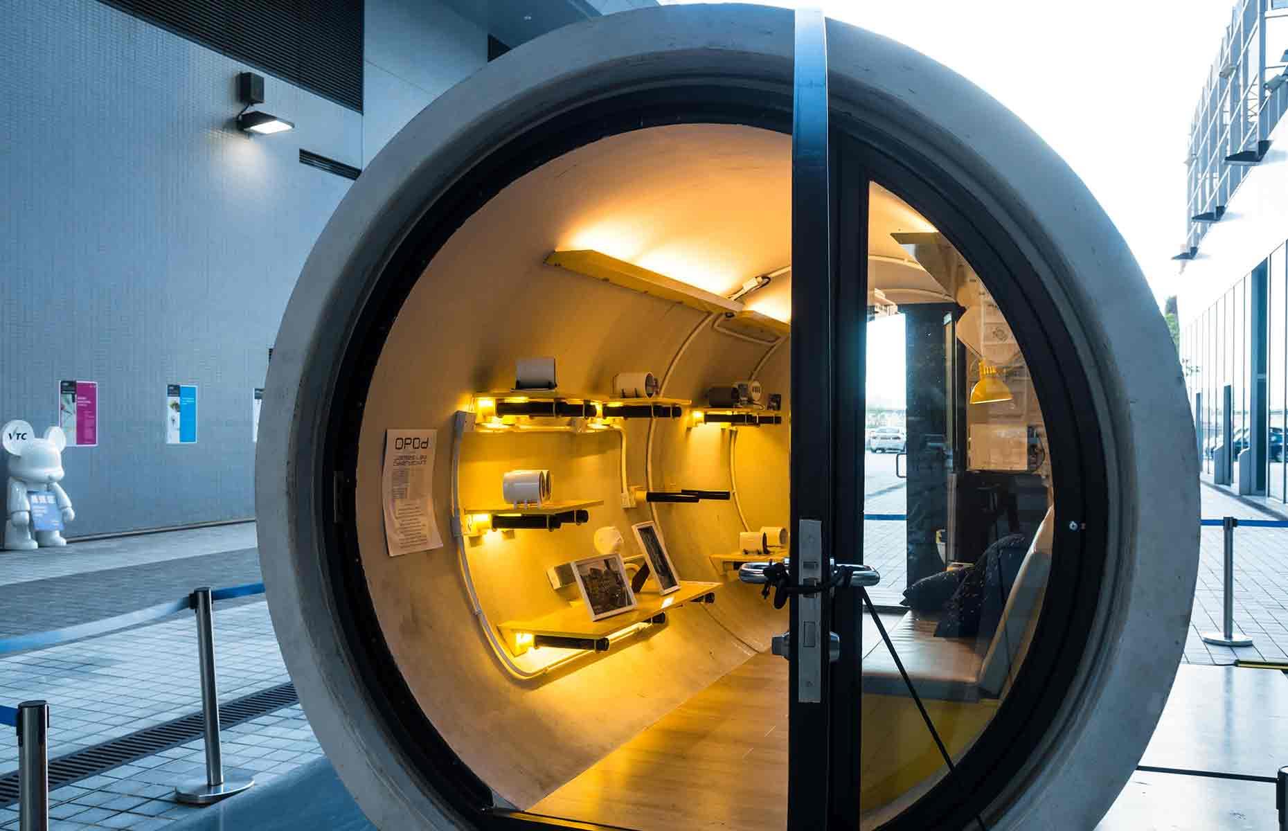 Casas de tubos de desagüe OPod