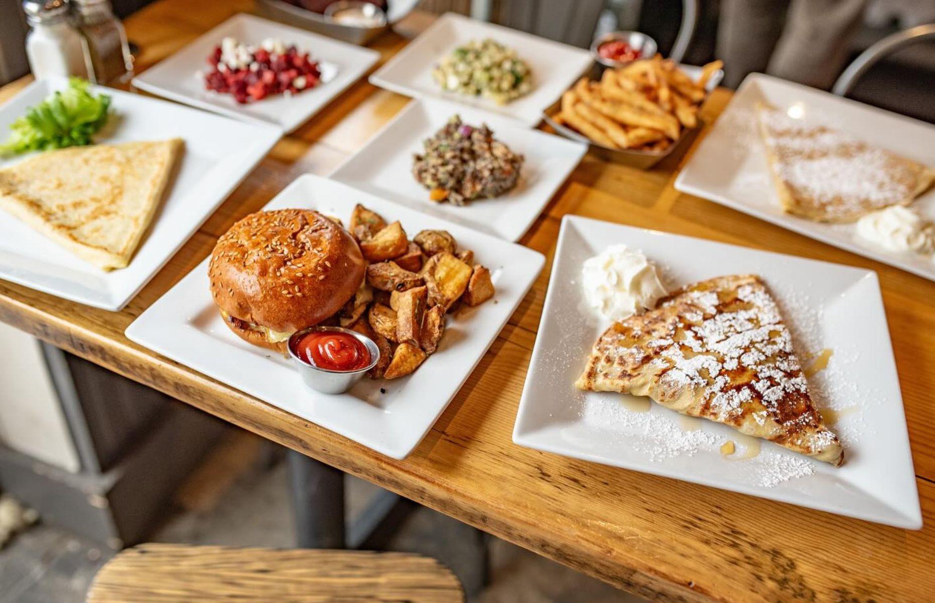Vermont: The Skinny Pancake, various locations  