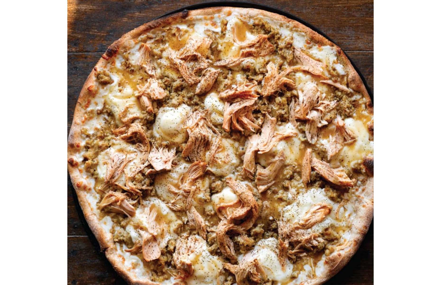 8. Thanksgiving dinner, Fellini's Pizzeria, Providence and Cranston, Rhode Island, USA