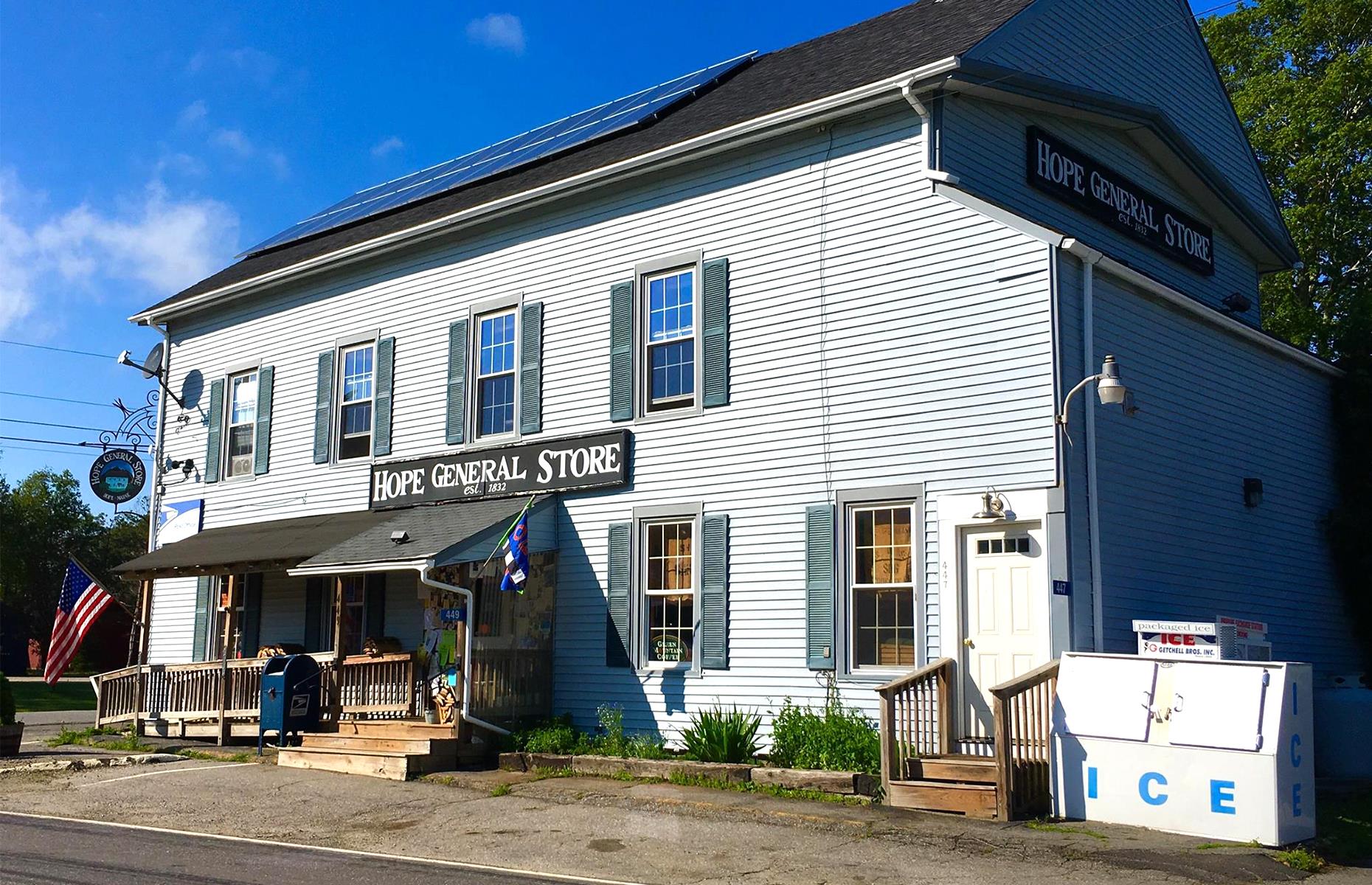 Hope-General-Store, Hope, Maine