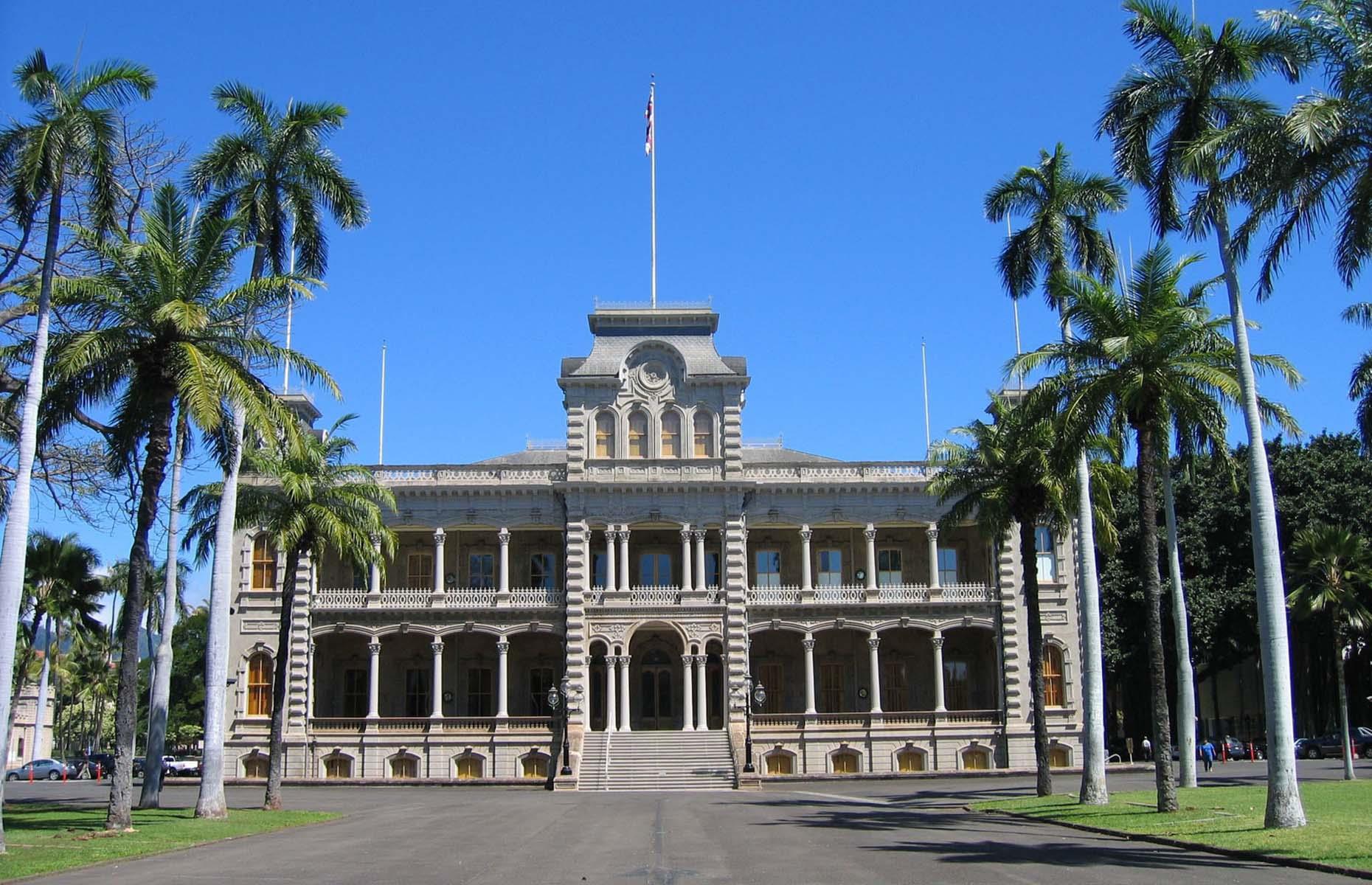 Iolani Palace, Honolulu, Hawaii