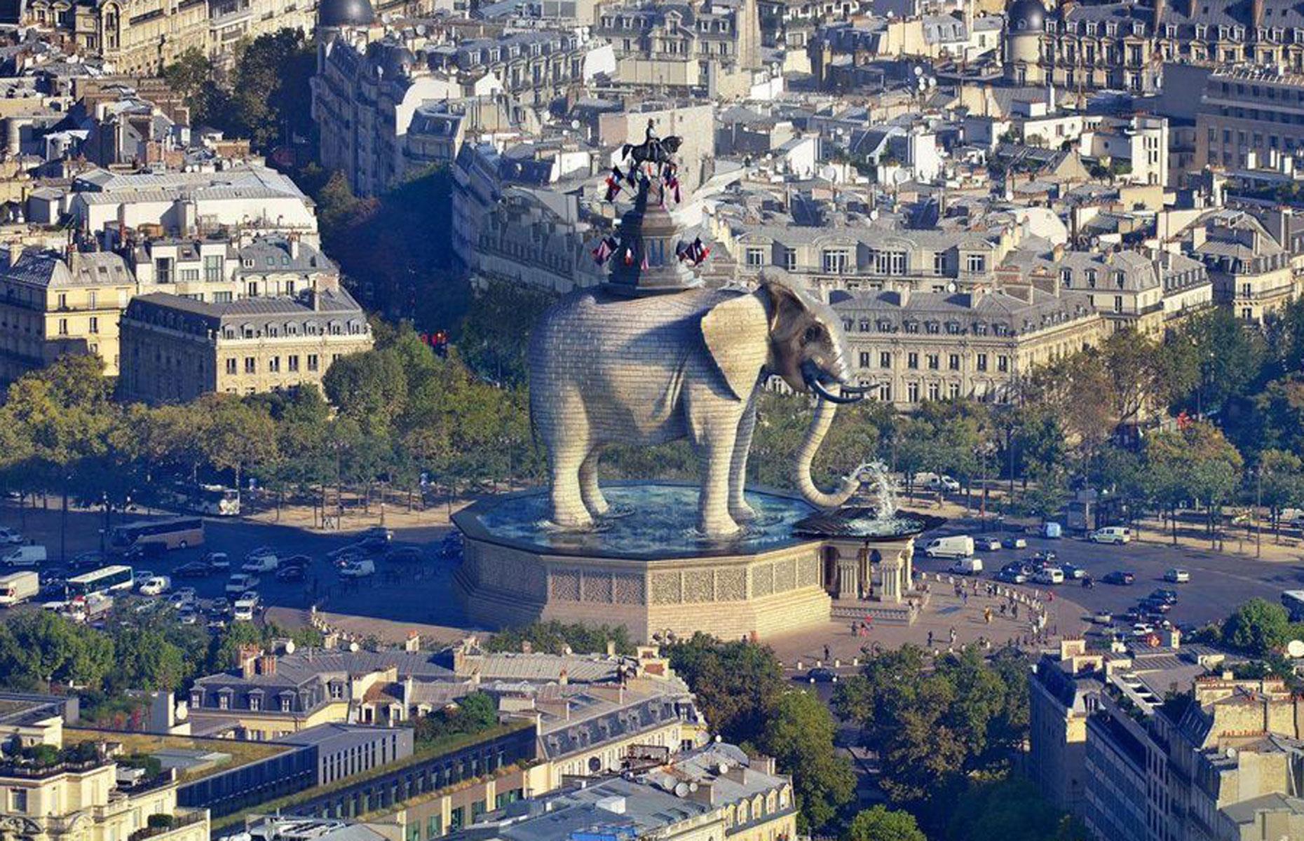 Triumphant Elephant, Paris, France