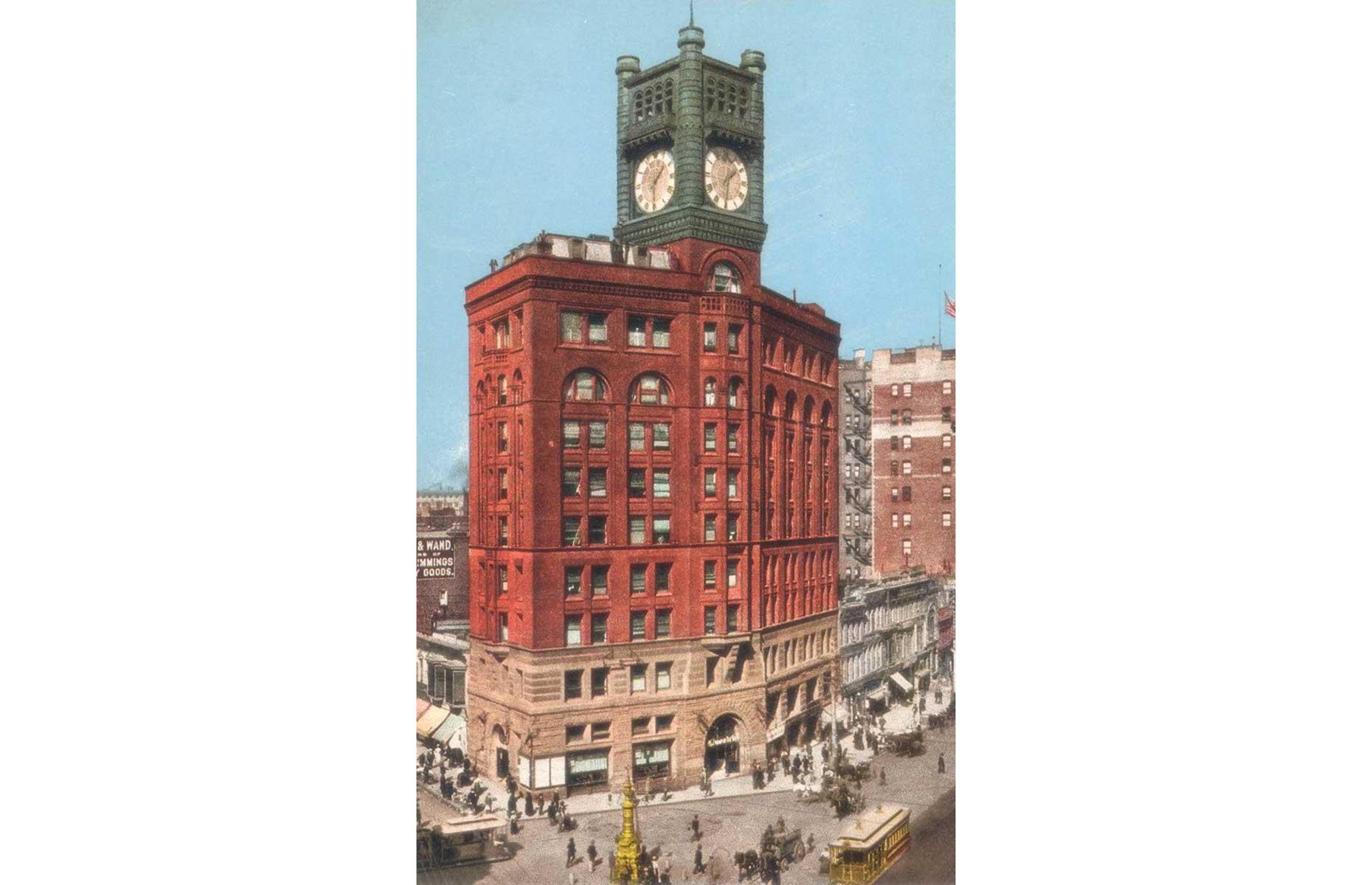 1889: Old Chronicle Building, San Francisco, California, USA